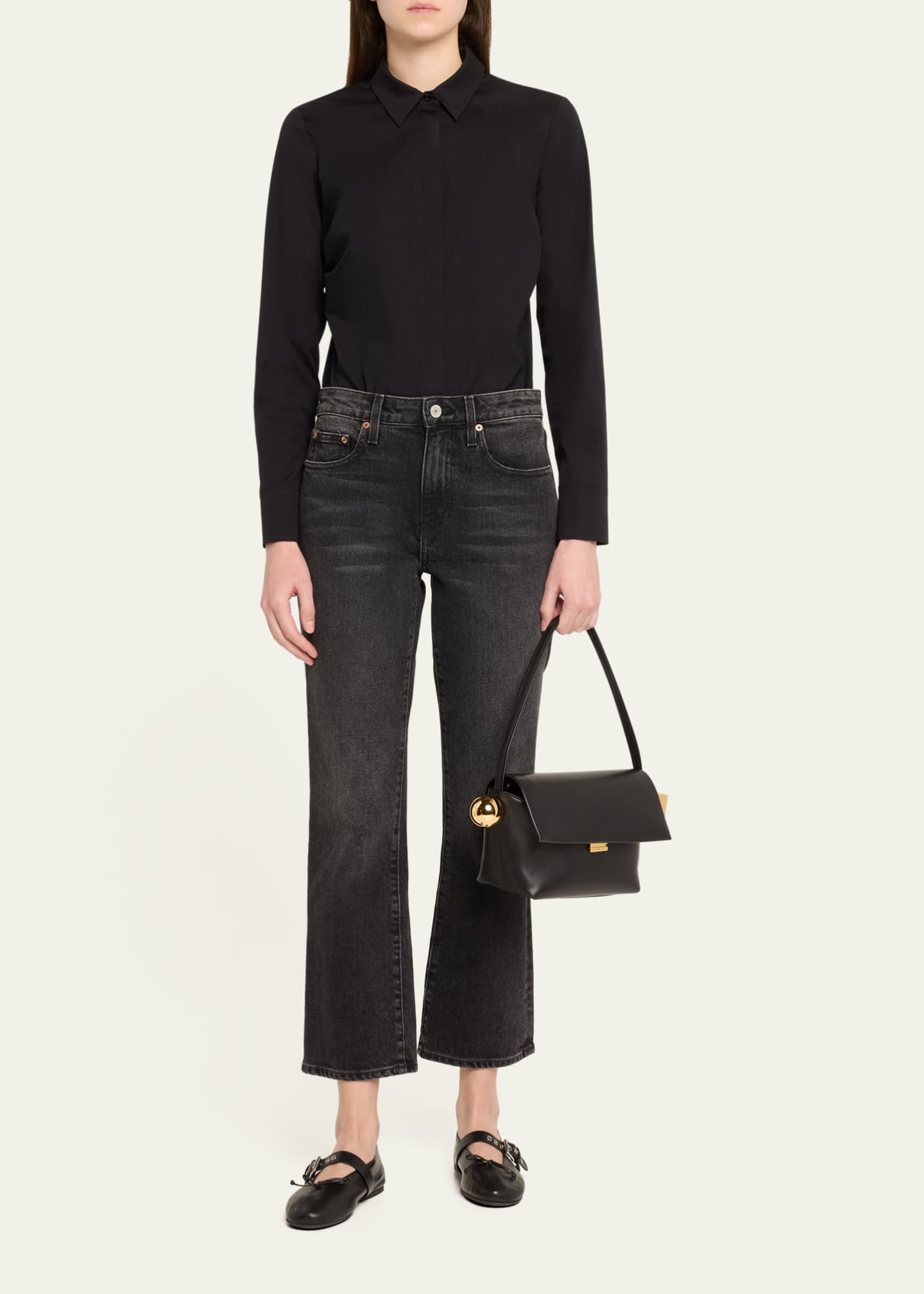 Jacquemus Le Rond Carre Leather Shoulder Bag - Bergdorf Goodman