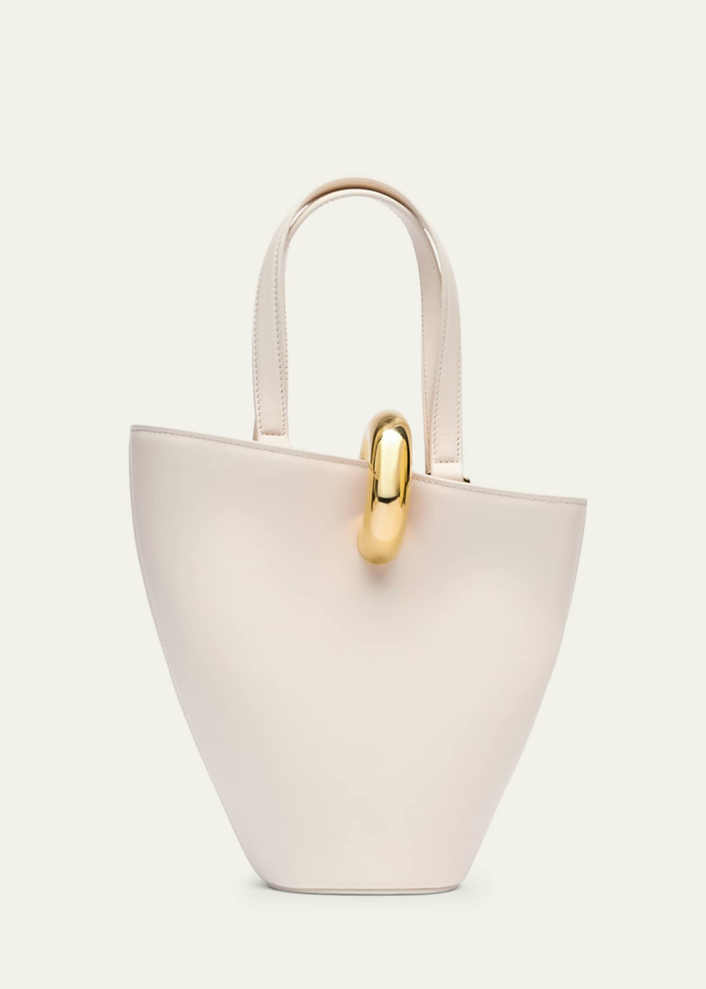 Jacquemus Le Petit Bambola Ring Leather Bucket Bag