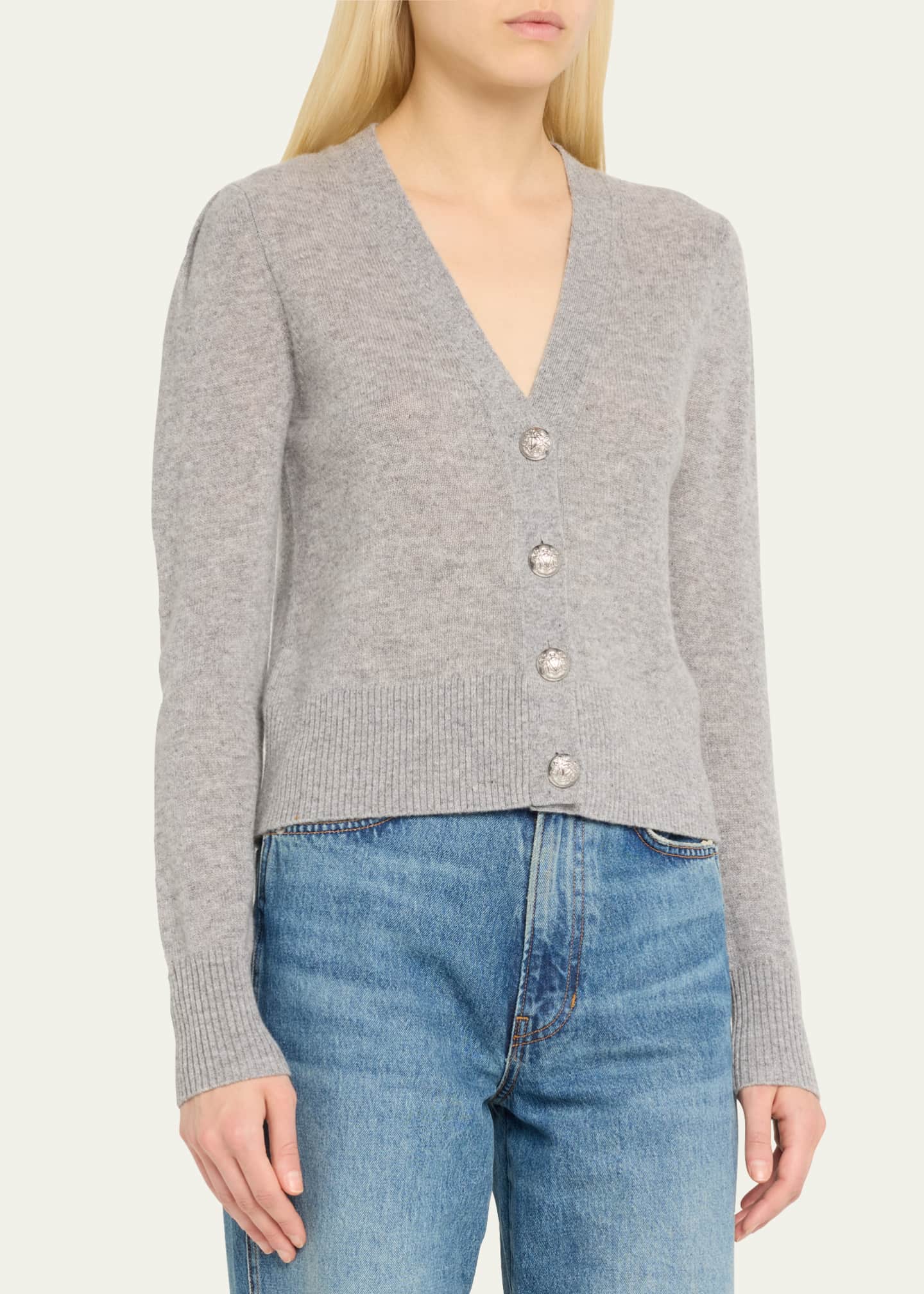 Veronica Beard Solene Cashmere Cardigan Image 4 of 5