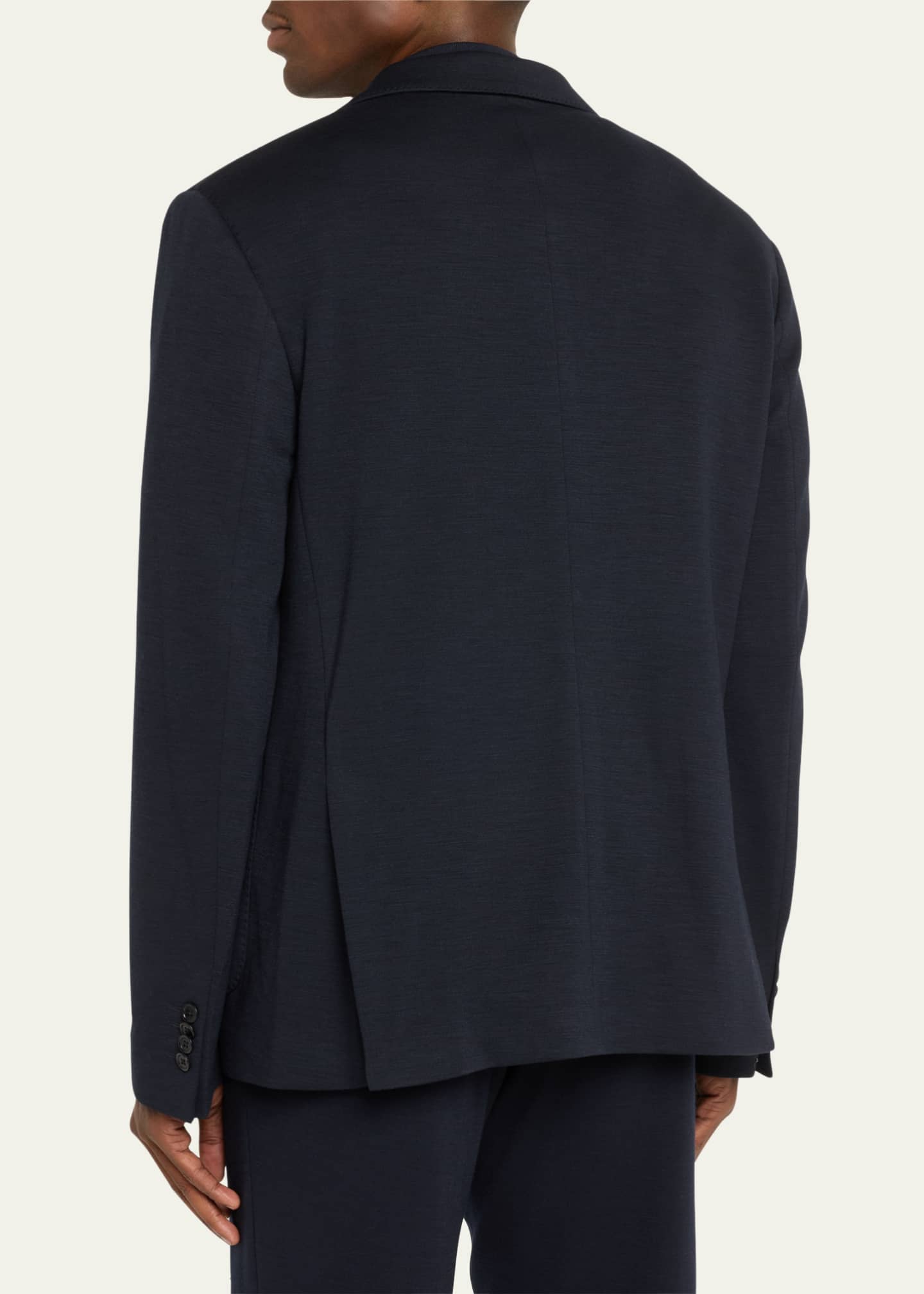 Officine Generale Men's Arthus Wool-Blend Blazer Image 3 of 5