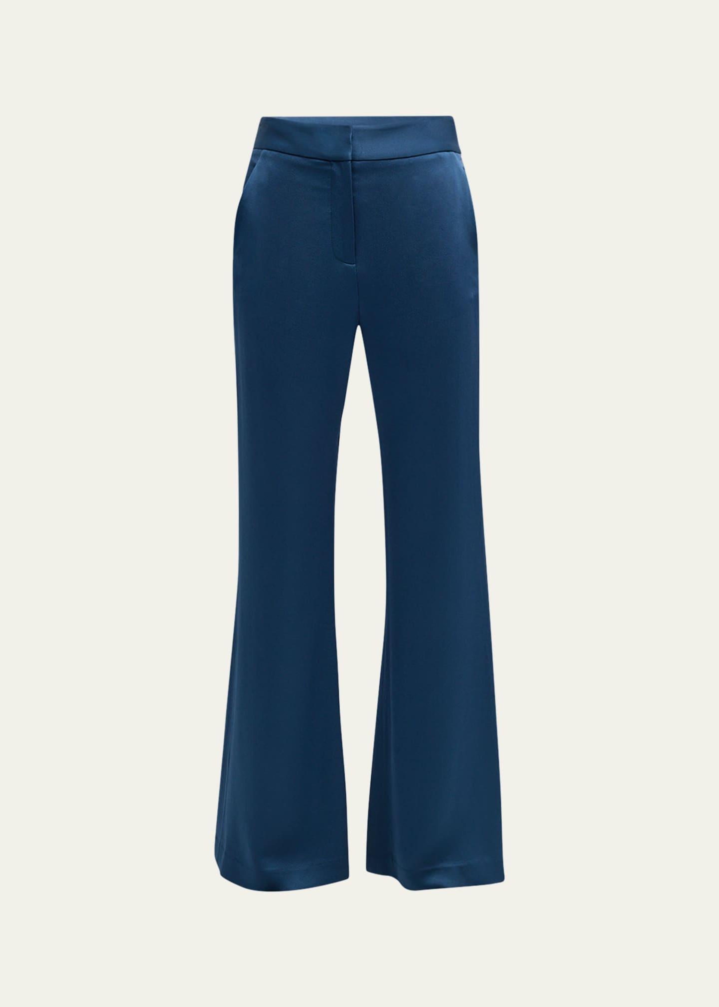 Veronica Beard Lebone Satin Pants Image 1 of 5