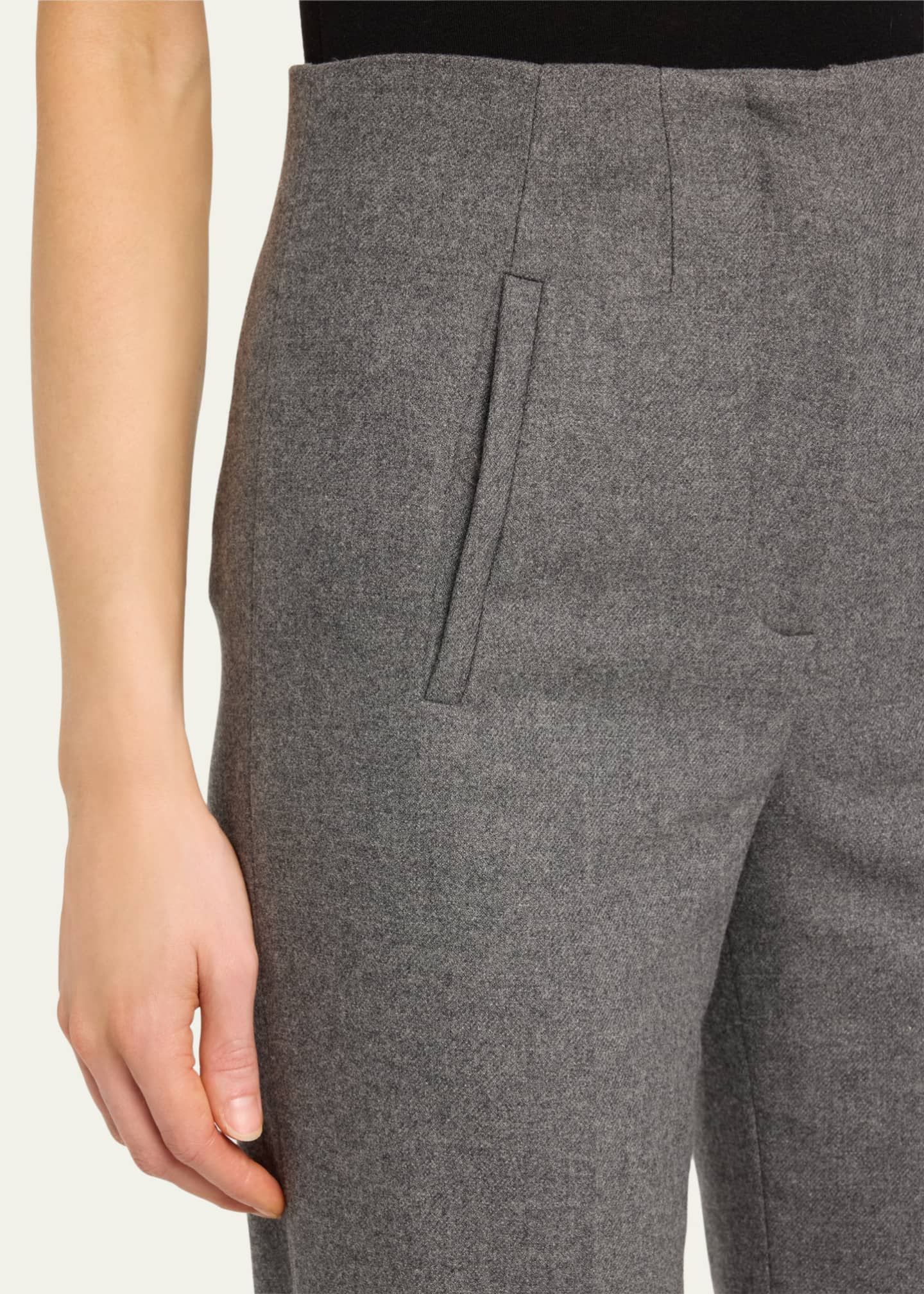 Veronica Beard Women s Jude Pants Gray Size 6 Heather Grey