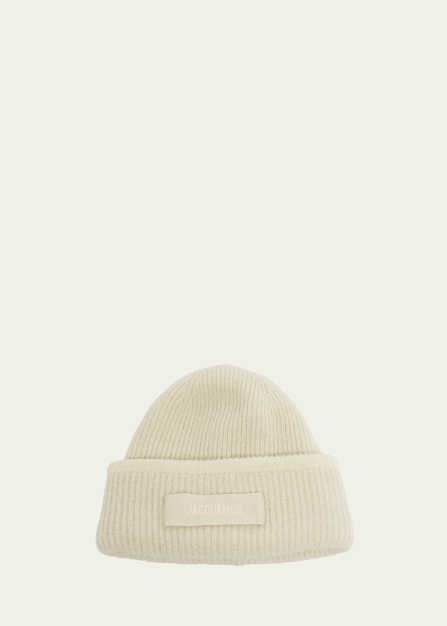Jacquemus Men's Le Bonnet Ribbed Beanie Hat
