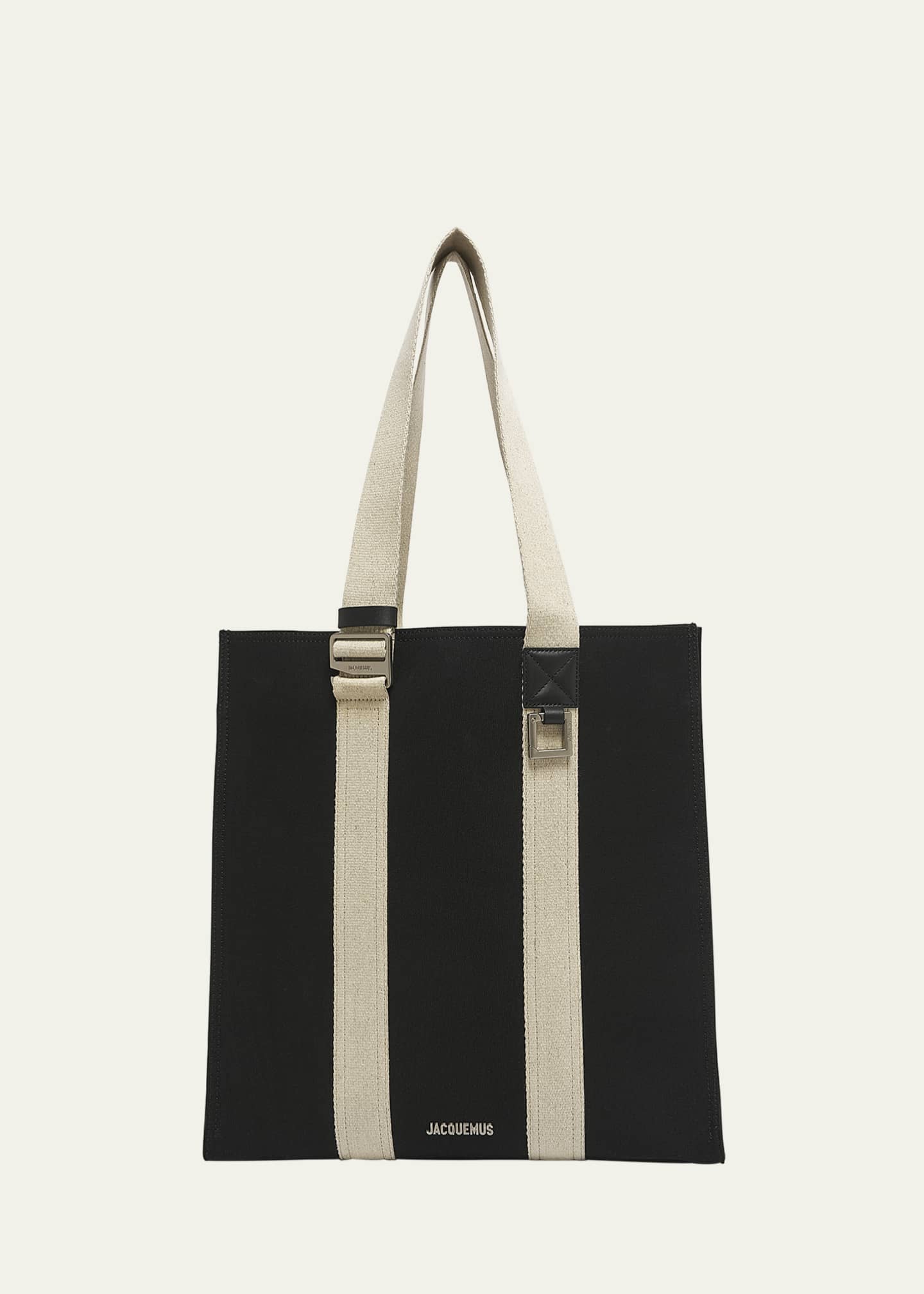 Jacquemus Men's Grosgrain Messenger Tote Bag Image 1 of 5
