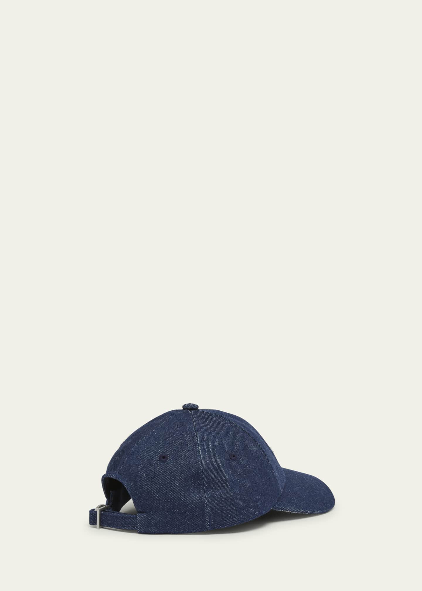 Jacquemus Men's La Casquette Gadjo Denim Baseball Cap Image 2 of 2