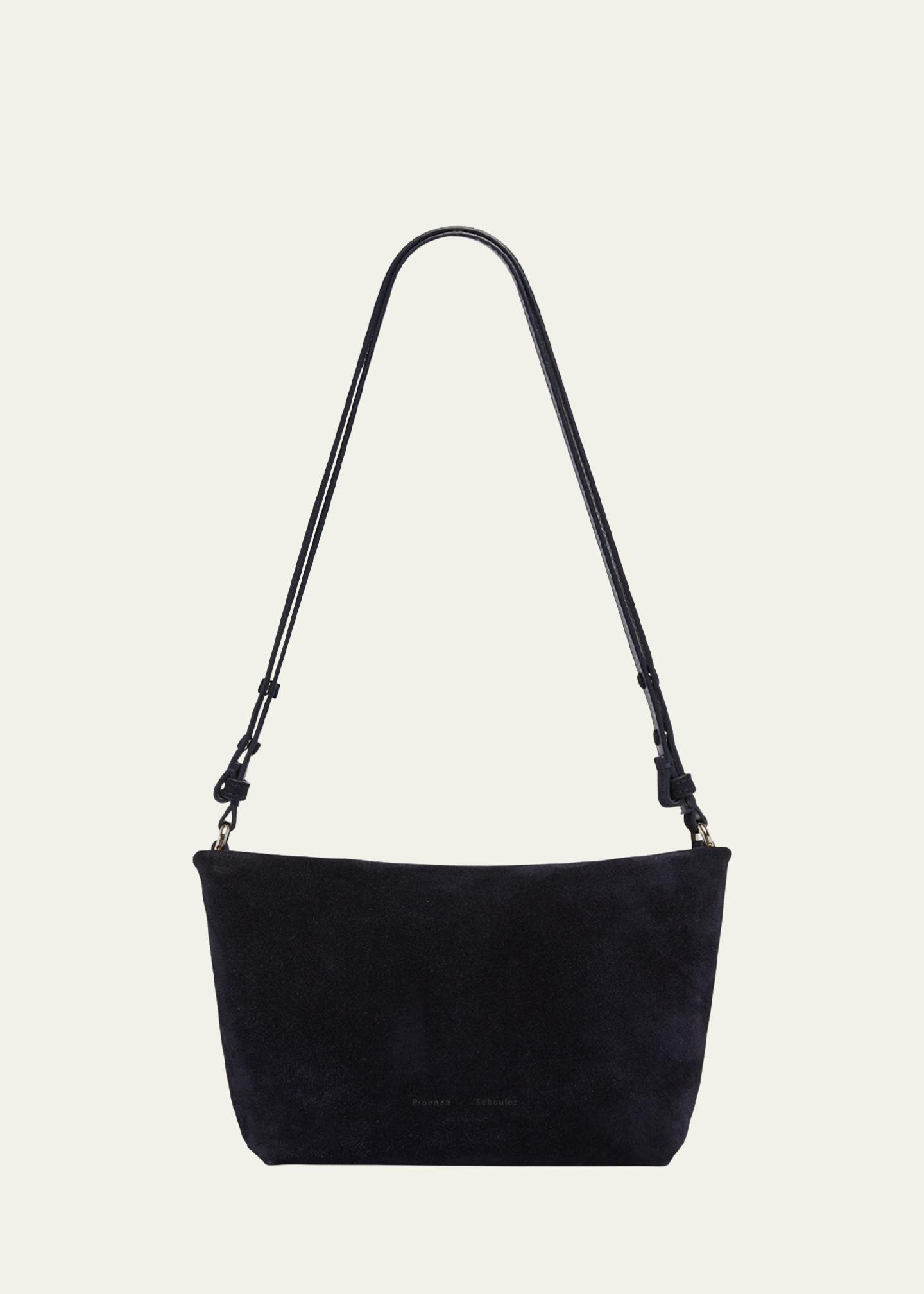 Proenza Schouler Bond Zip Suede Shoulder Bag - Bergdorf Goodman