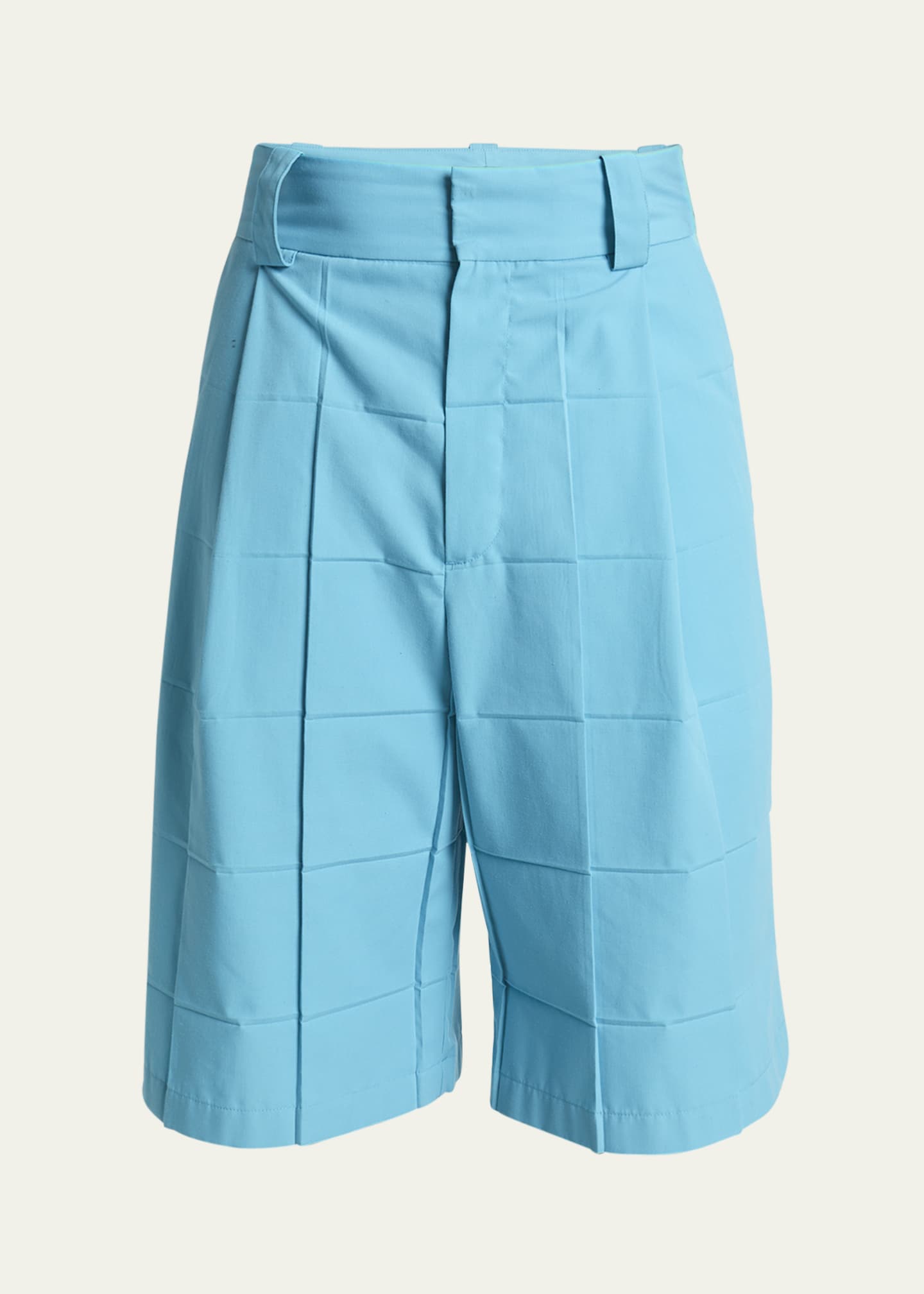 Jacquemus Men's Square Pleat Shorts Image 1 of 5