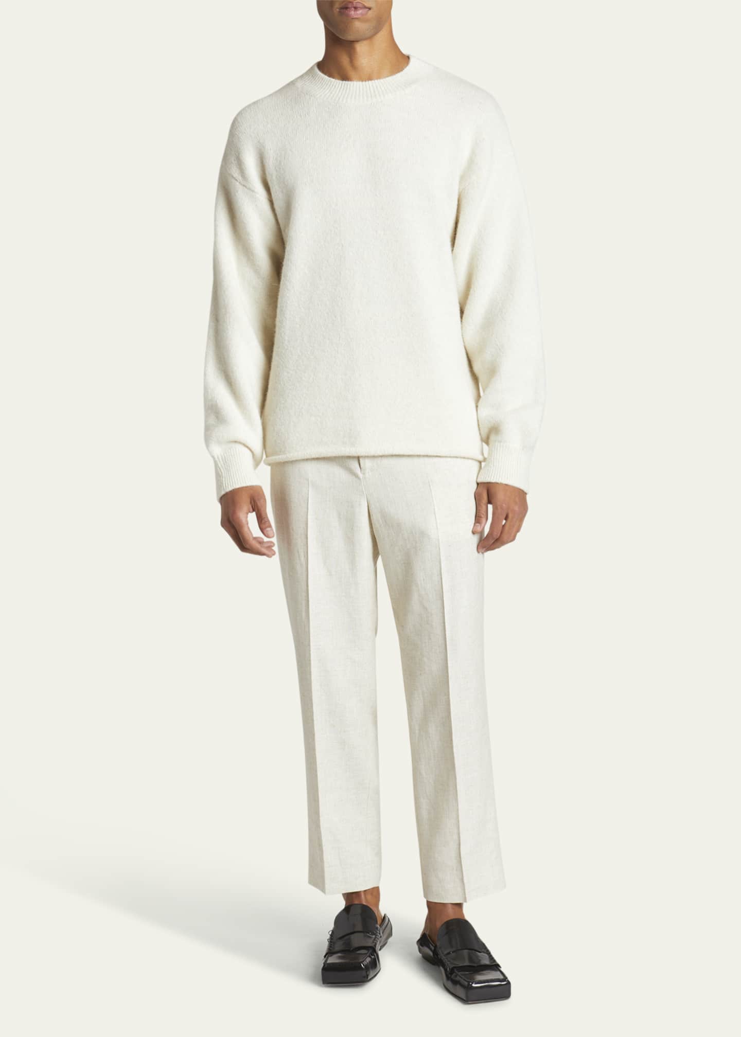 Jacquemus Men's Intarsia Logo Sweater Image 2 of 5