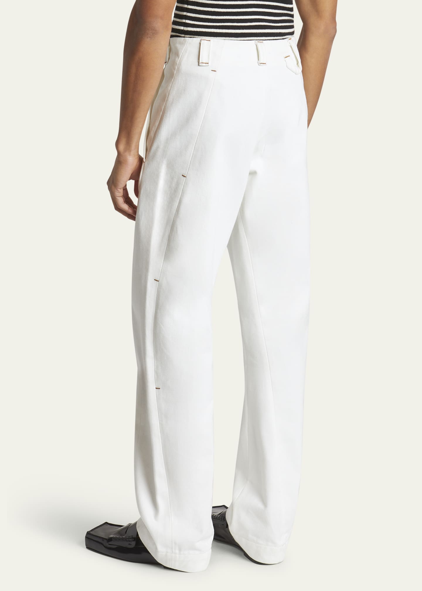 Jacquemus Men's Scala Straight-Leg Jeans Image 3 of 5