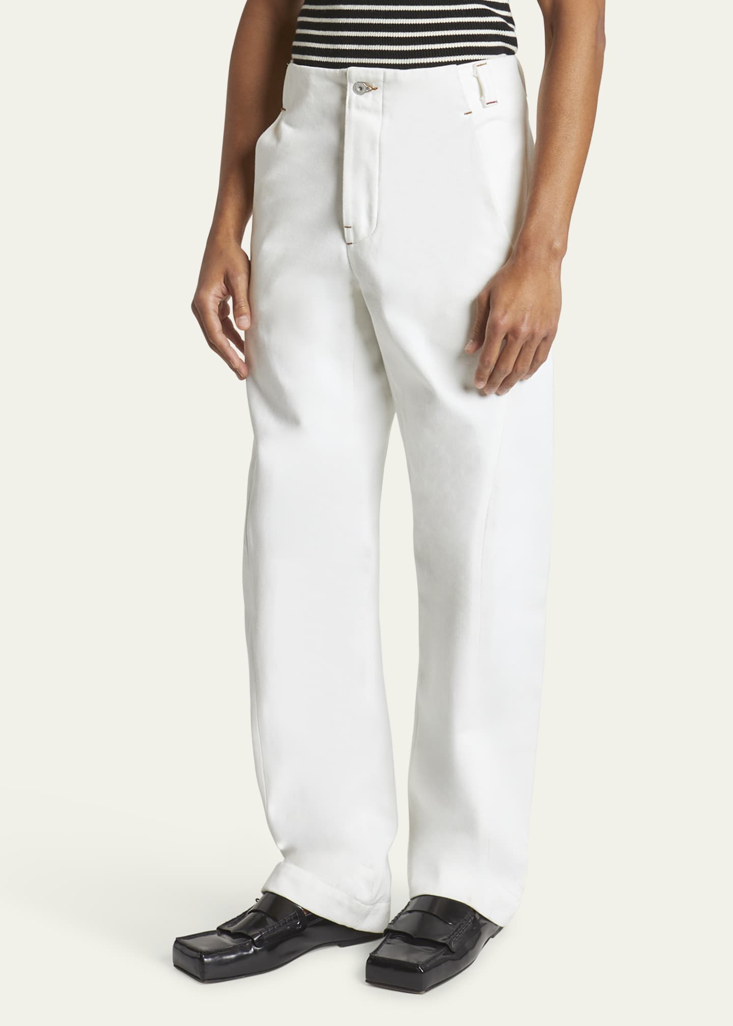 Jacquemus Men's Scala Straight-Leg Jeans Image 4 of 5