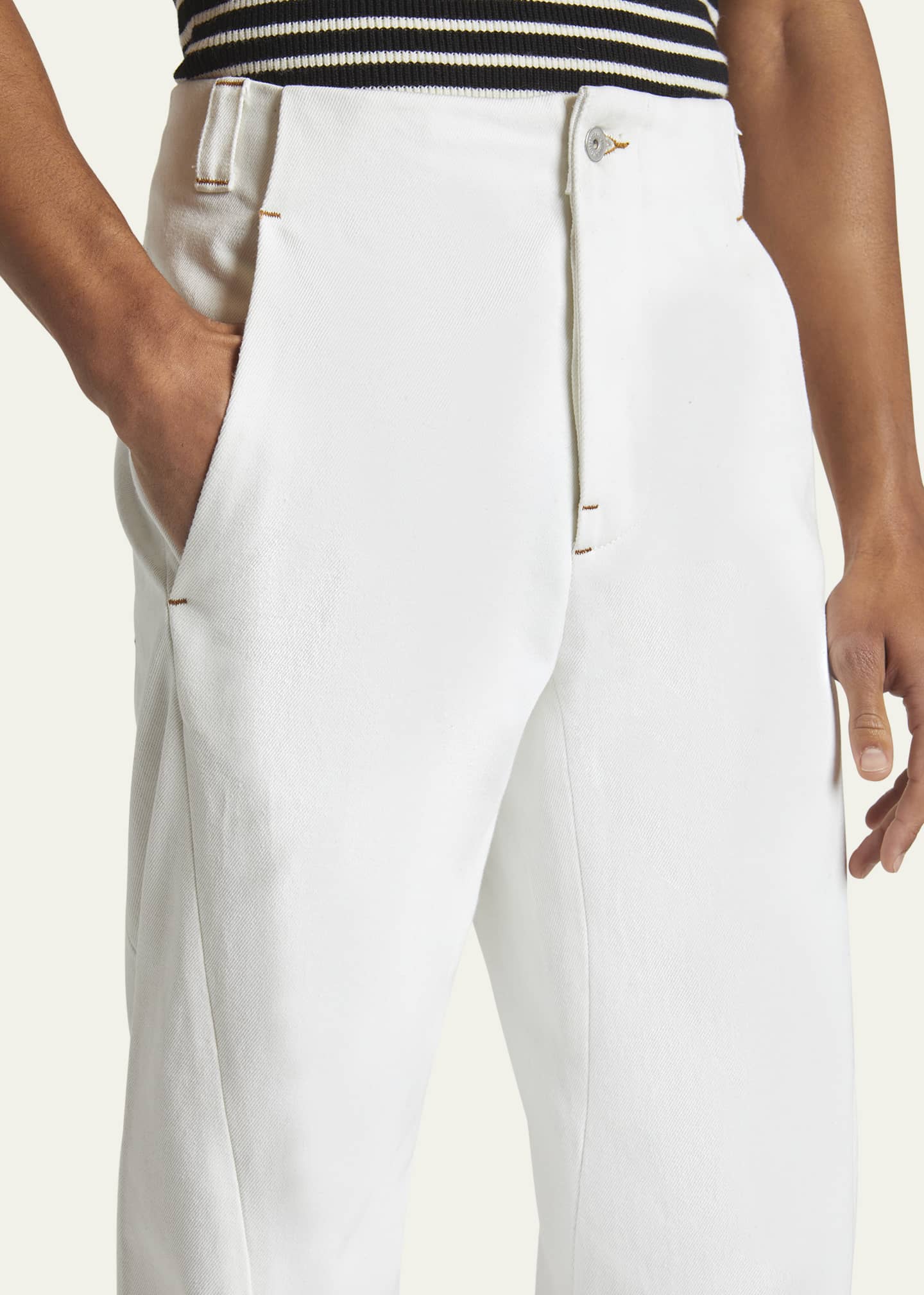 Jacquemus Men's Scala Straight-Leg Jeans Image 5 of 5