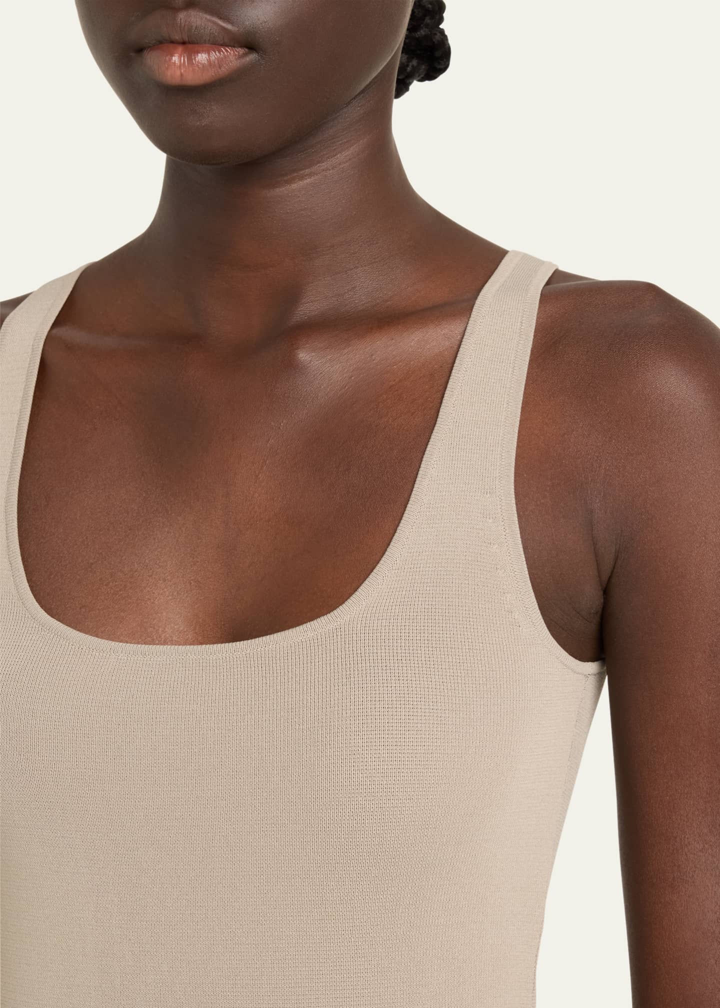 Toteme Compact Knit Tank Top Image 5 of 5