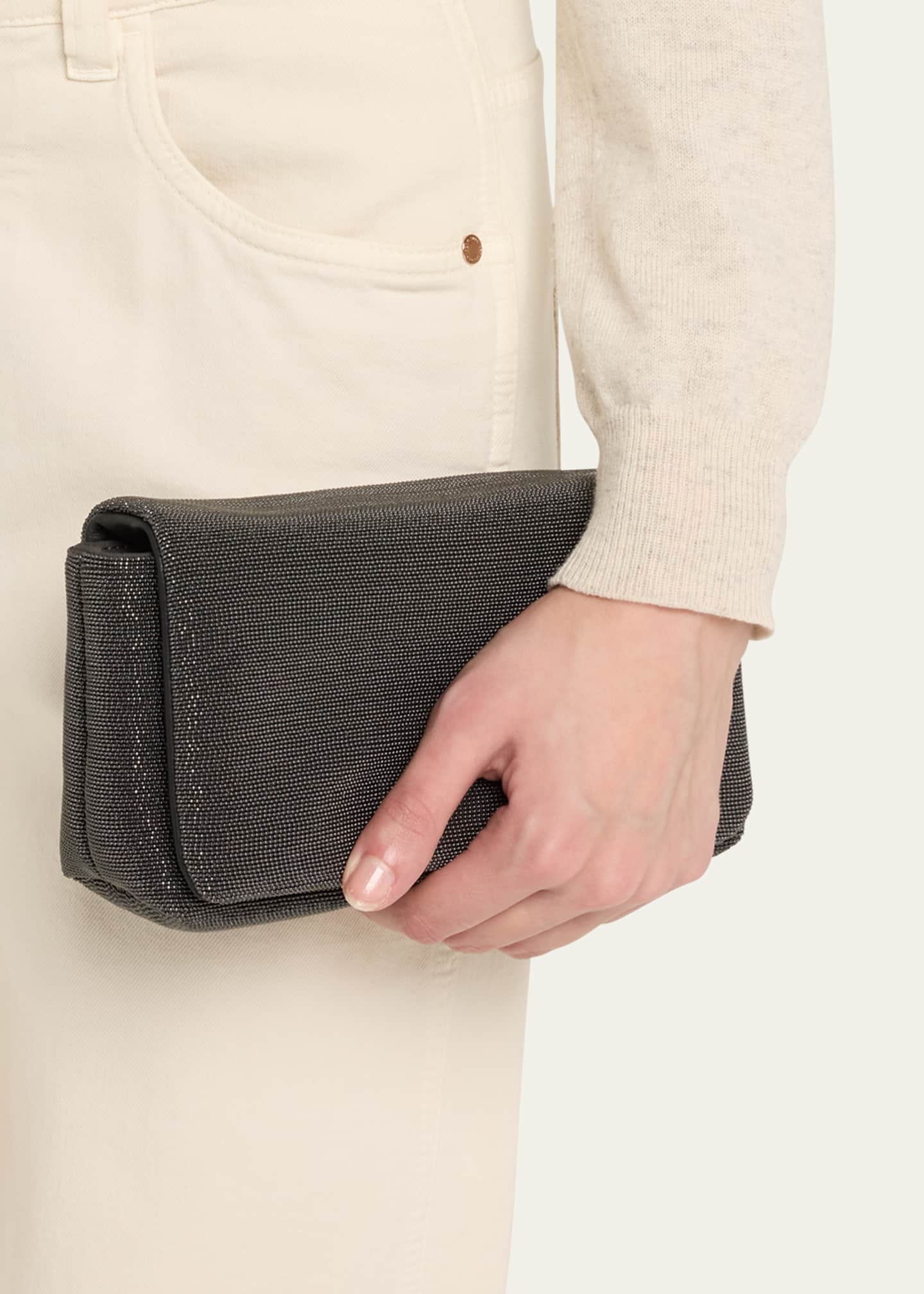 極美品◎近年モデル◎ BRUNELLO CUCINELLI モニーレ クラッチ