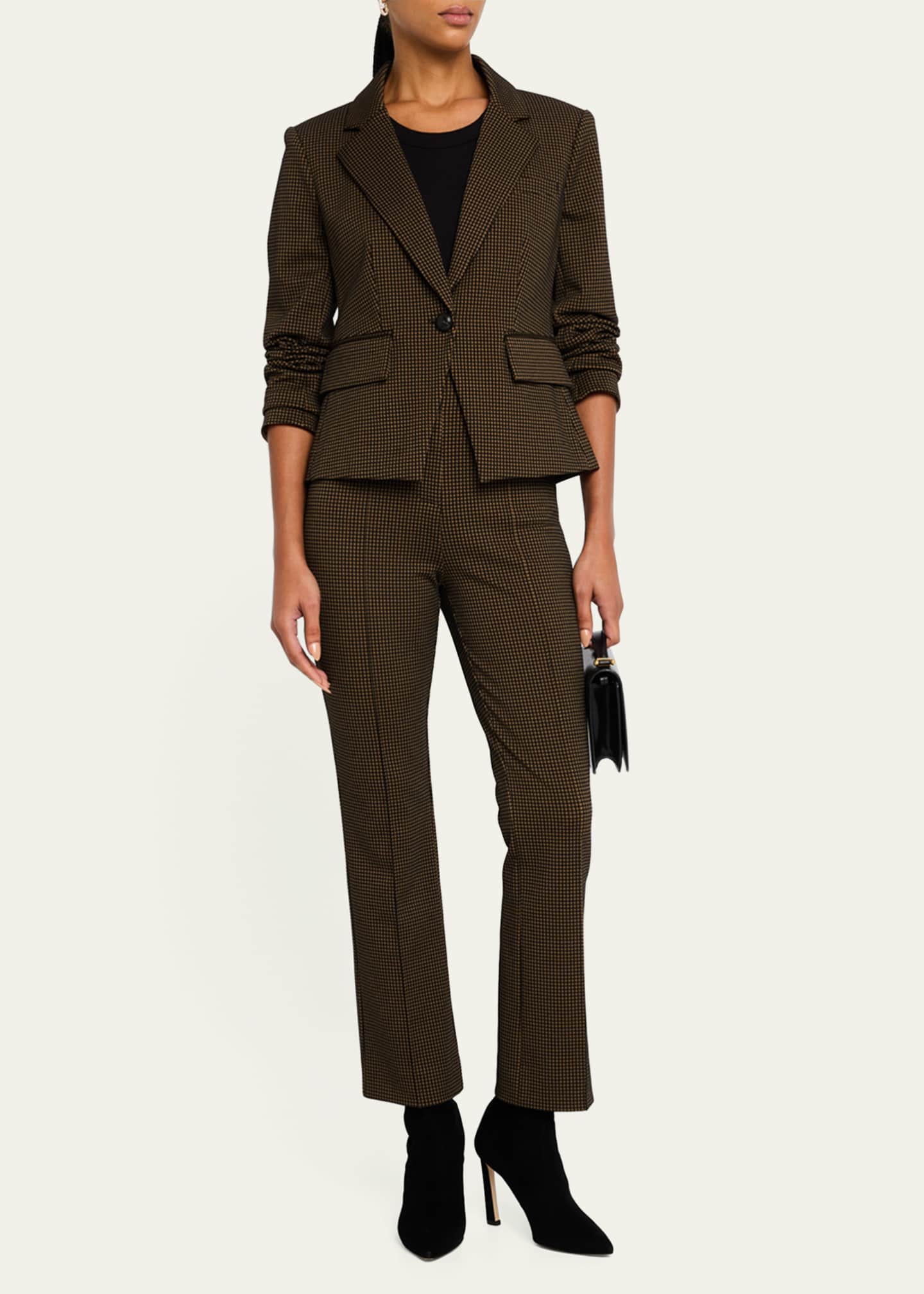 Veronica Beard Kean Cropped Pants Image 2 of 5