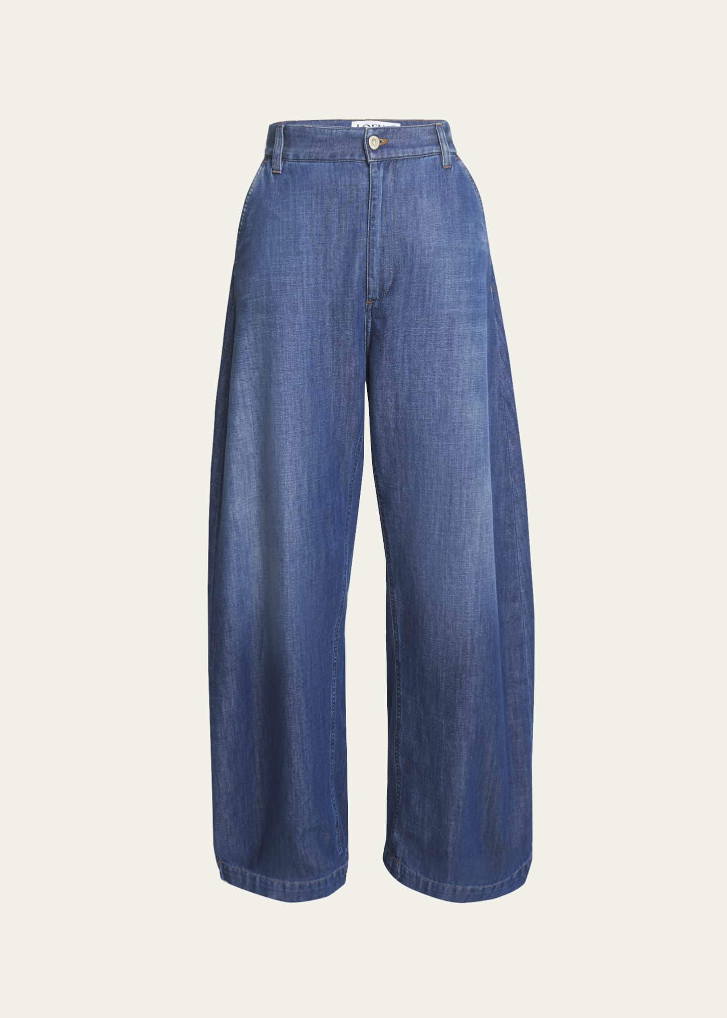 Loewe Balloon-Leg Denim Pants Image 1 of 5