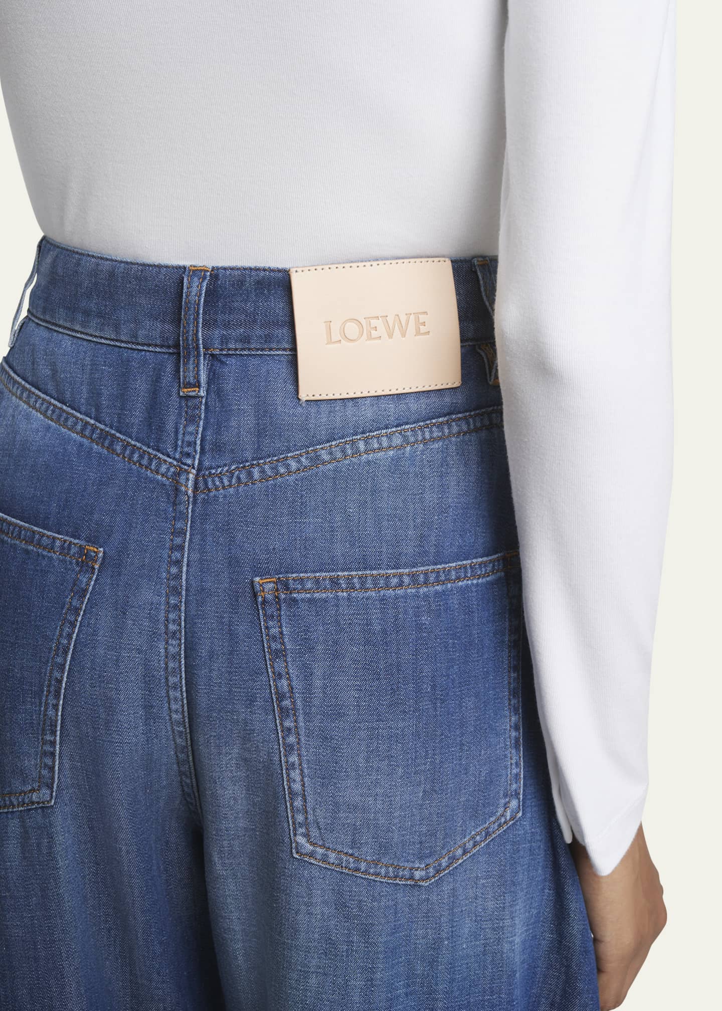 Loewe Balloon-Leg Denim Pants Image 5 of 5