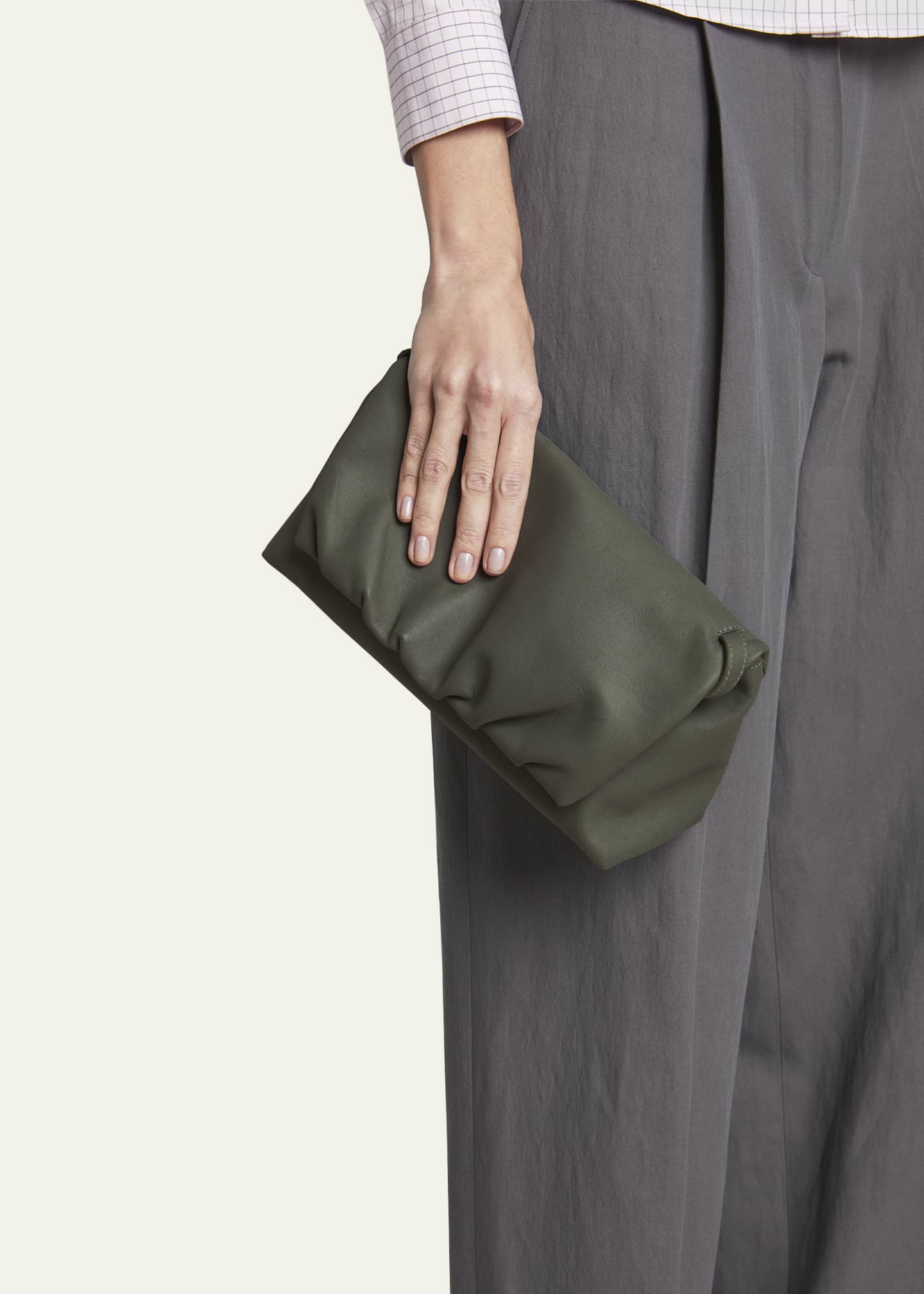 Dries Van Noten Large Pillow Leather Shoulder Bag Image 2 of 5