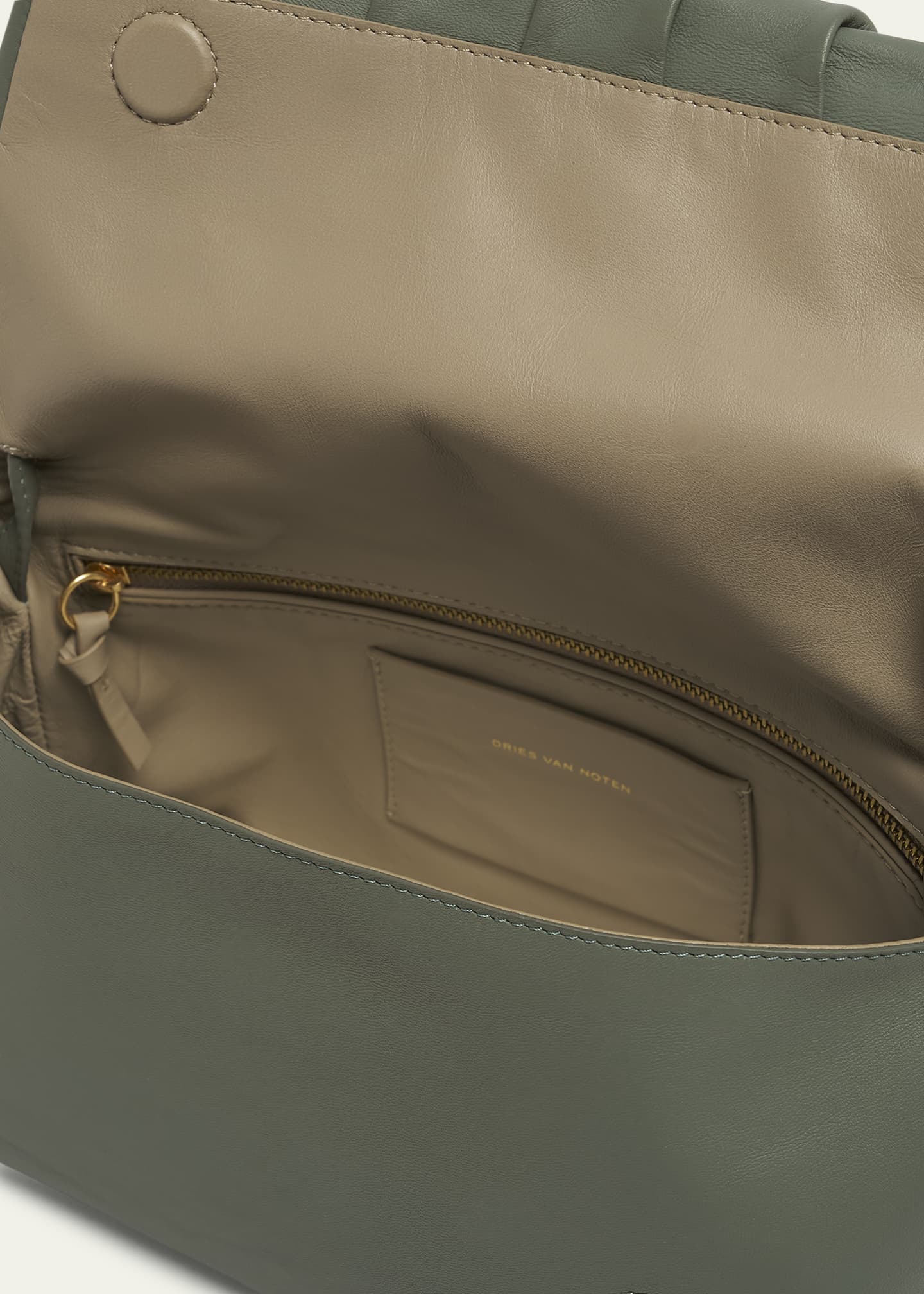 Dries Van Noten Large Pillow Leather Shoulder Bag Image 4 of 5