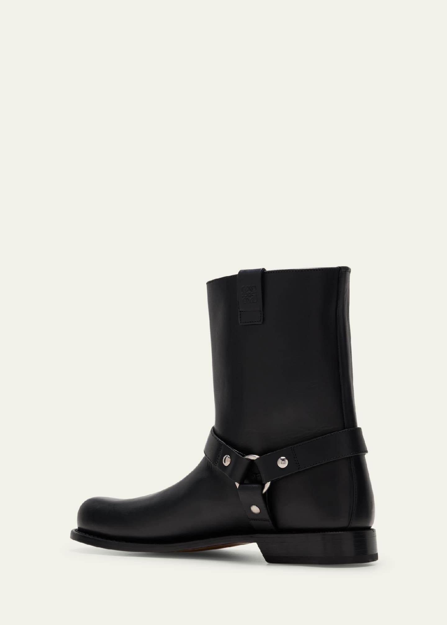 Loewe Men's Campo Leather Biker Boots Image 4 of 5