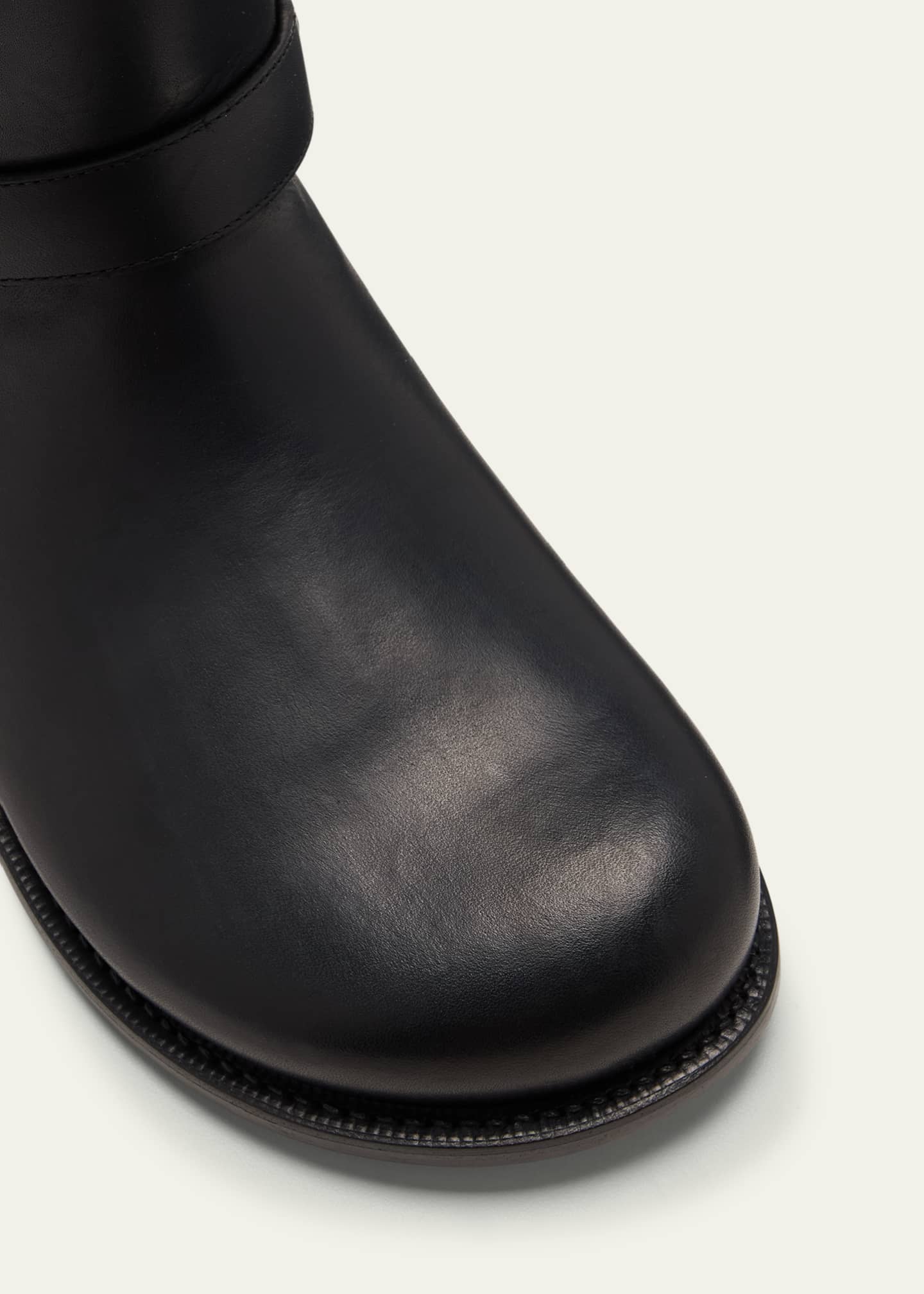 Loewe Men's Campo Leather Biker Boots Image 5 of 5