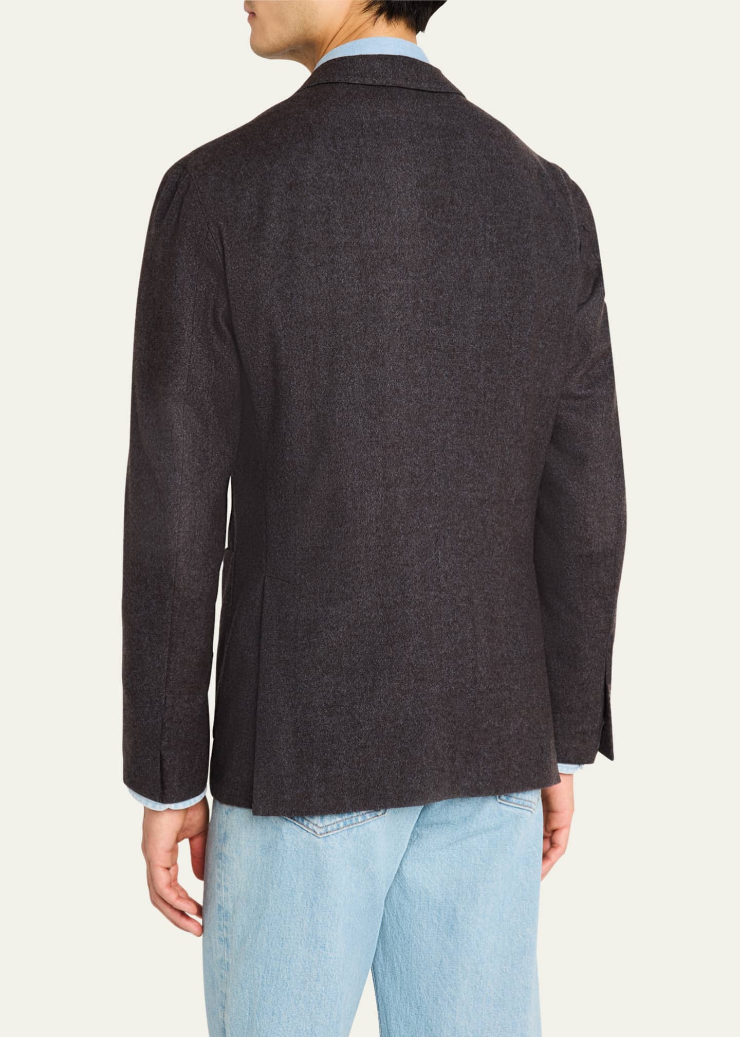 Boglioli Men's Melange Wool Sport Coat Image 3 of 8