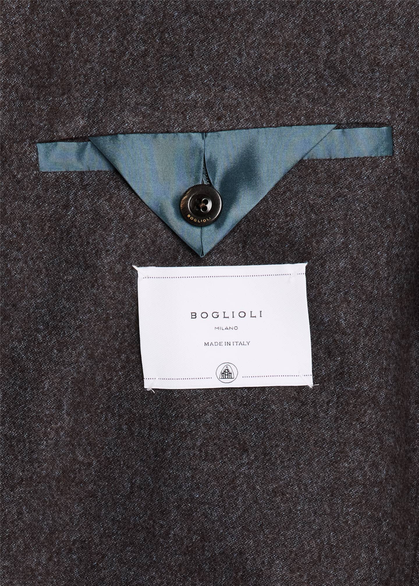 Boglioli Men's Melange Wool Sport Coat Image 6 of 8