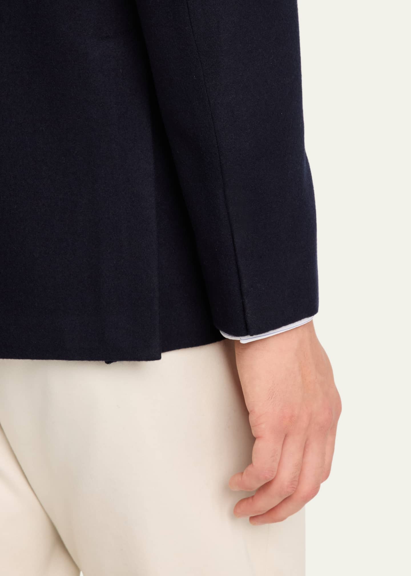Boglioli Men's Solid Wool Sport Coat Image 8 of 8