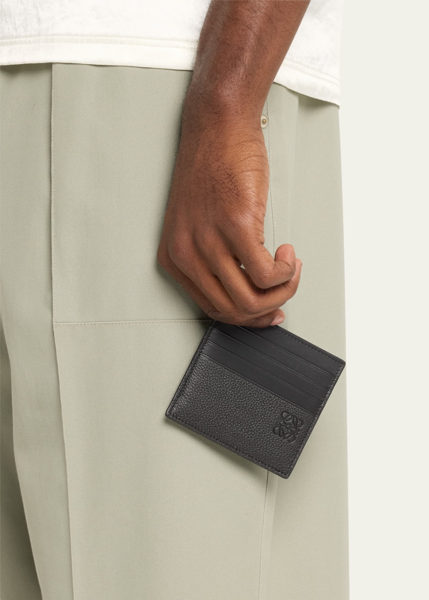 Loewe Men's Leather Card Holder Image 2 of 4