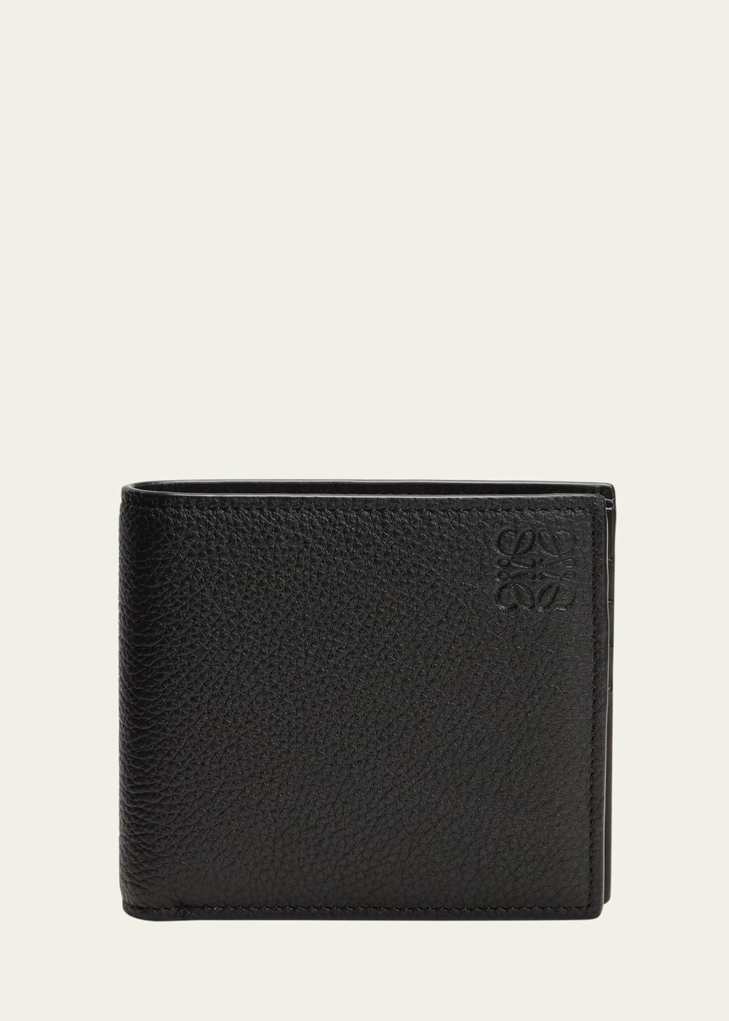 Loewe Men's Anagram Bifold Leather Wallet - Bergdorf Goodman