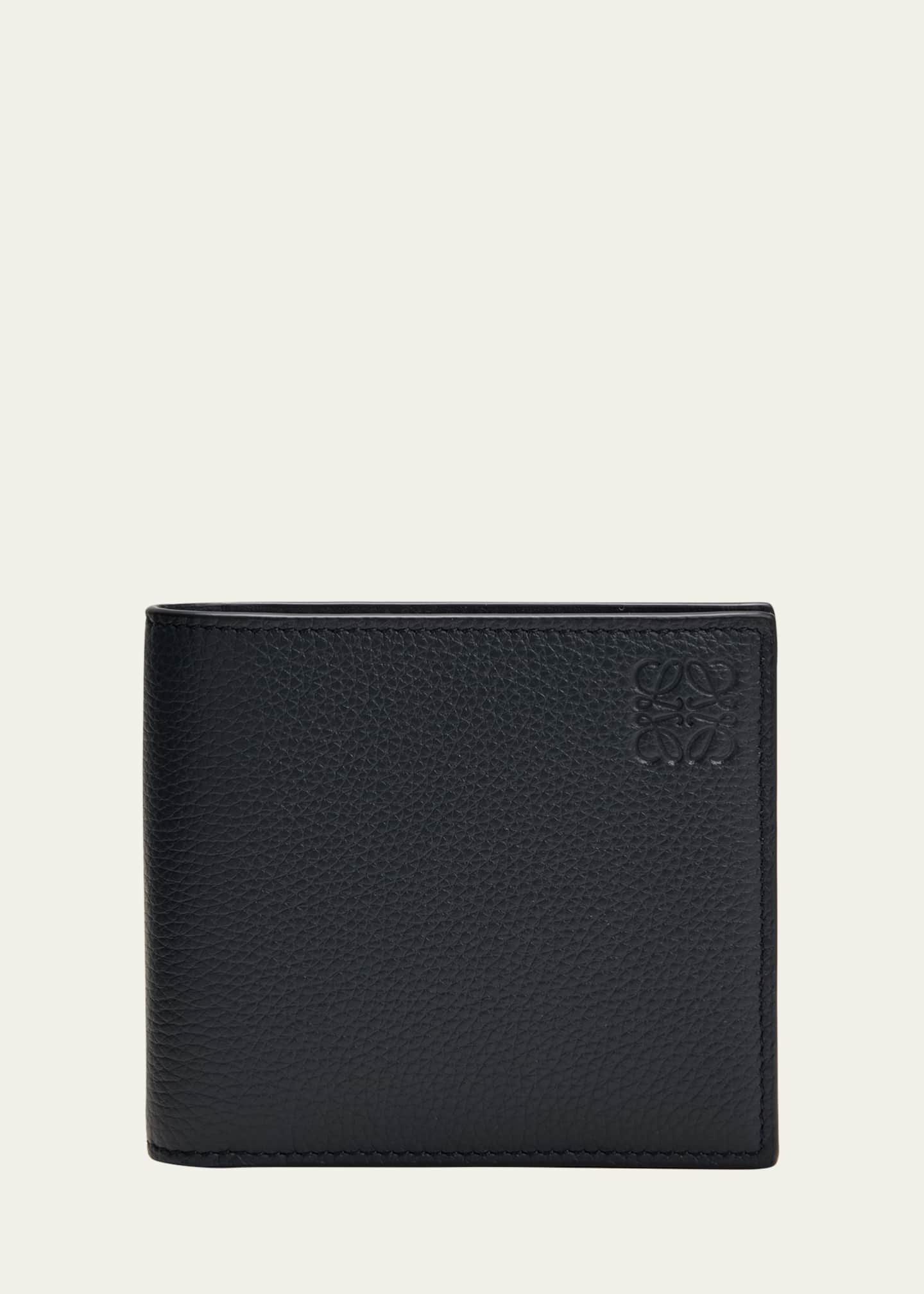 Loewe Men's Anagram Bifold Leather Wallet Image 1 of 4