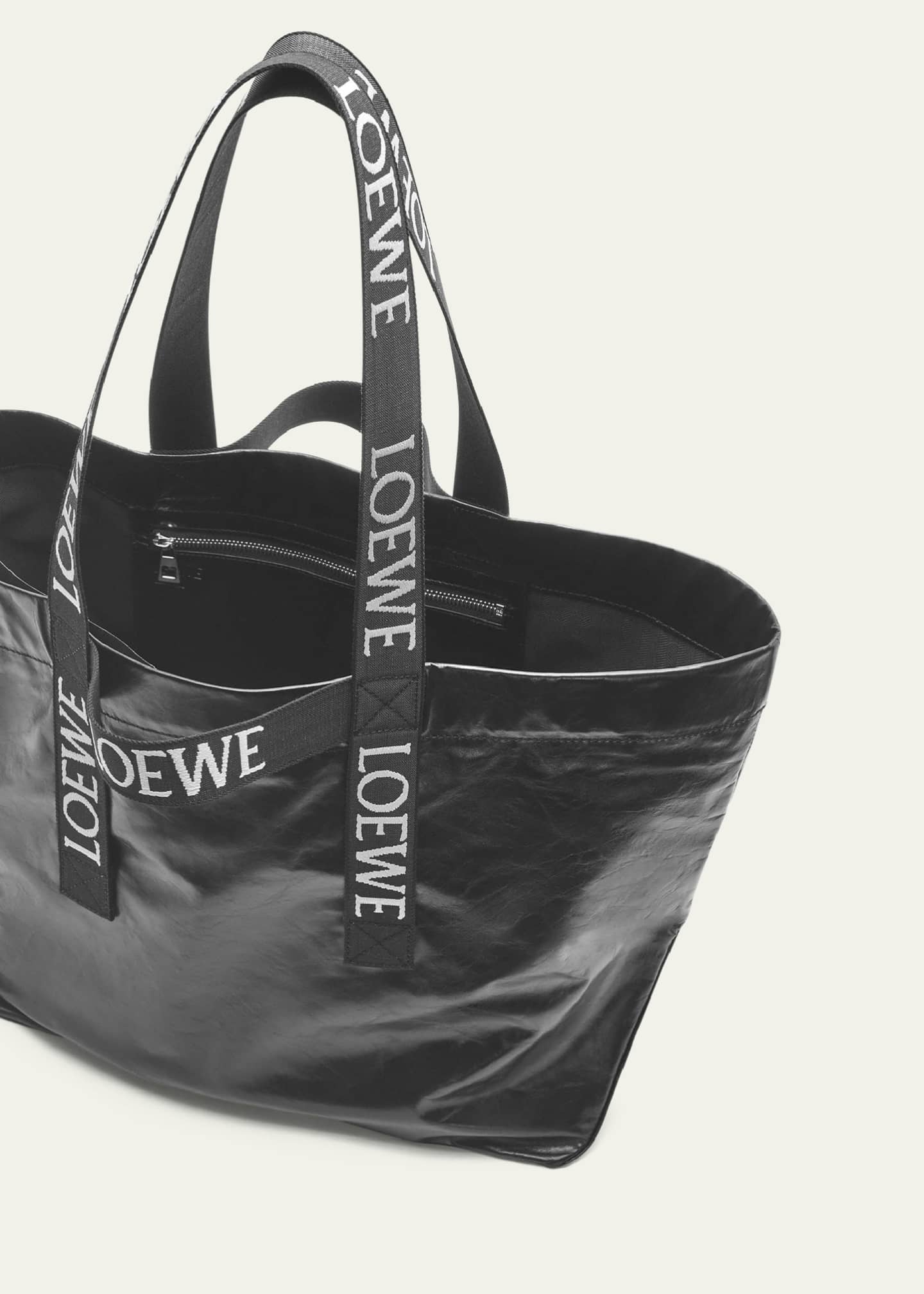 Loewe Men's Leather Fold Shopper Bag - Bergdorf Goodman