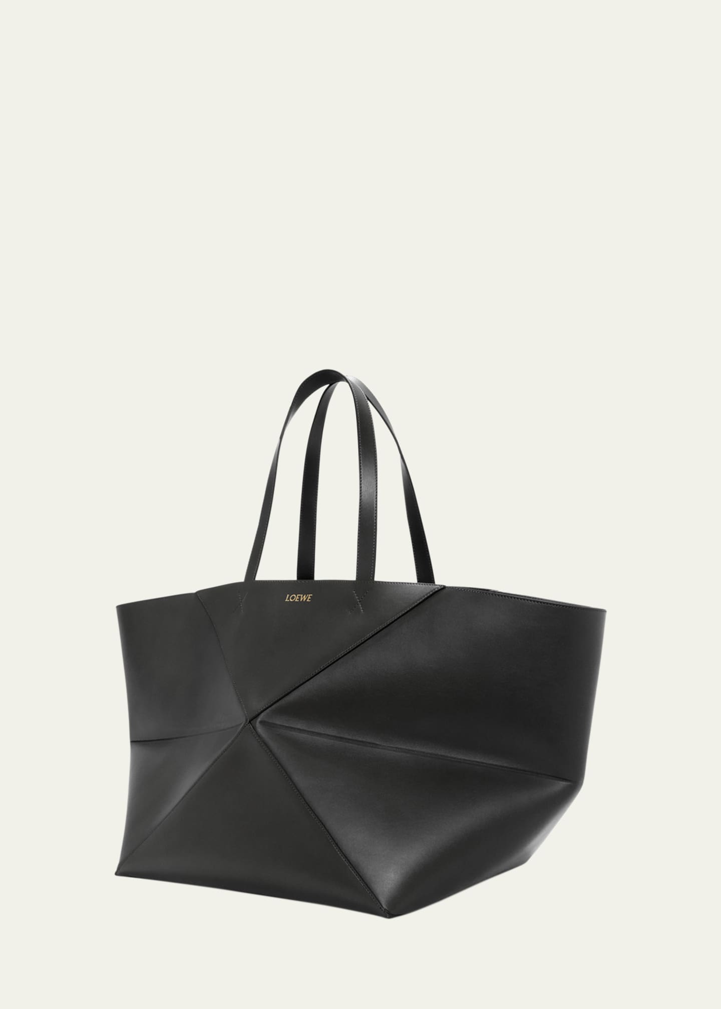 Loewe Men's Puzzle Fold XL Leather Tote Bag Image 3 of 3