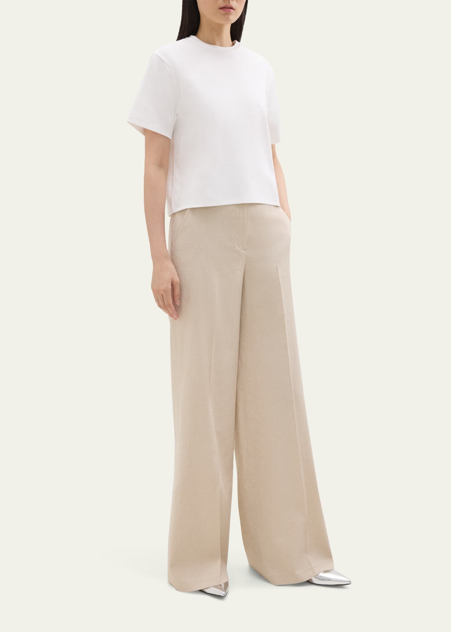 Good Crunch High-Waist Wide-Leg Trousers
