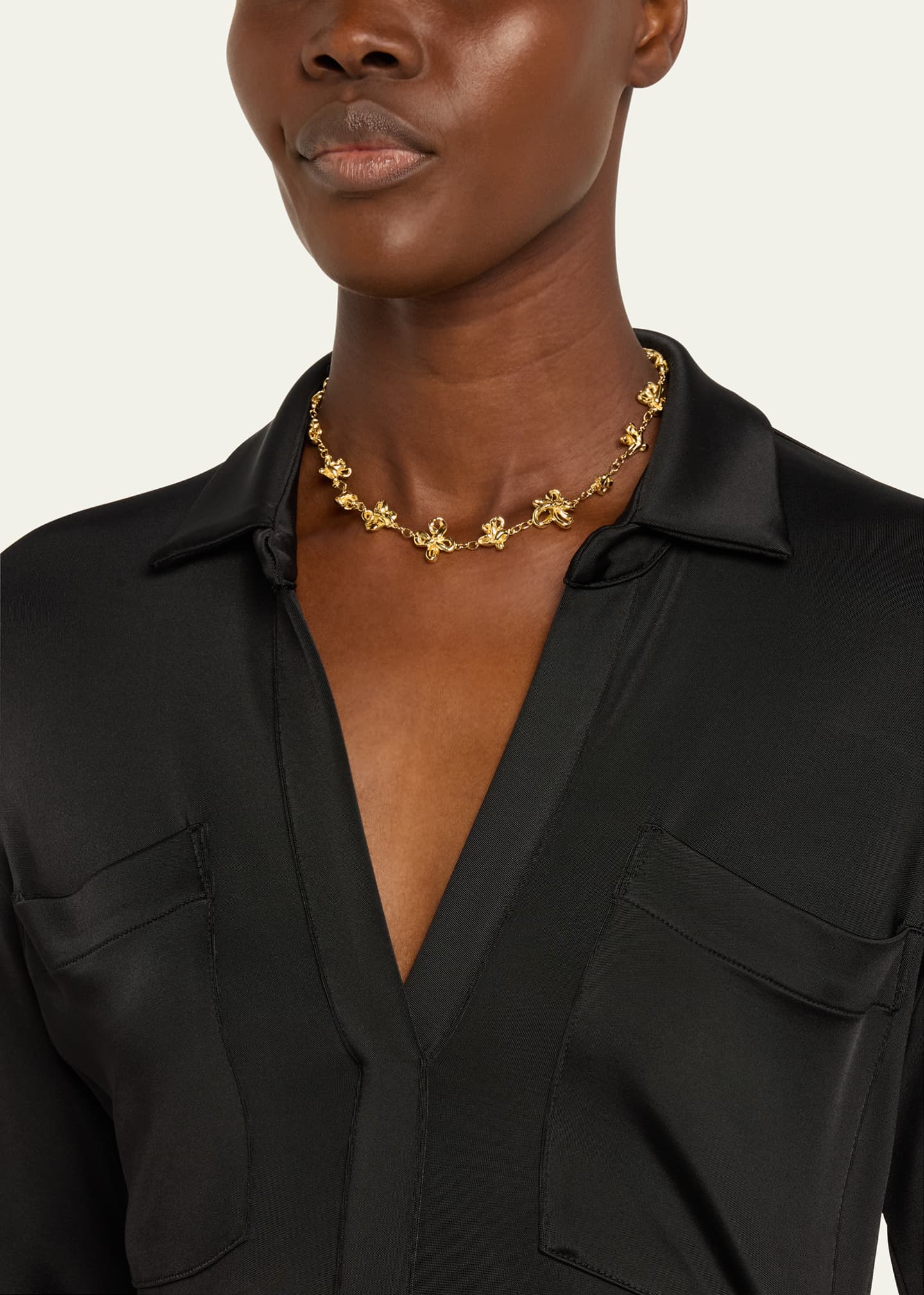 Completedworks The Past Within the Present 18K Gold-Plated Necklace Image 2 of 4