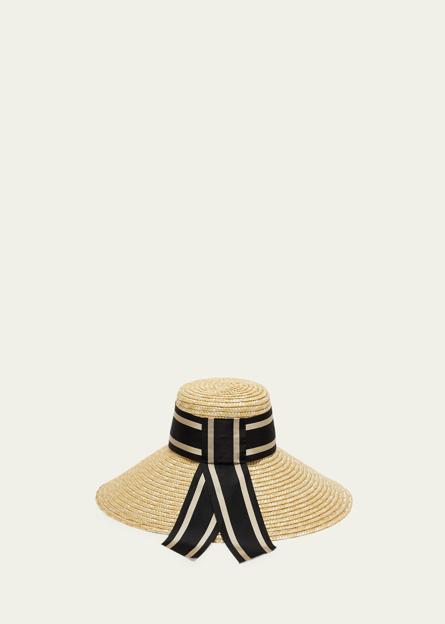 Eugenia Kim Mirabel Braided Straw Floppy Hat Image 3 of 3
