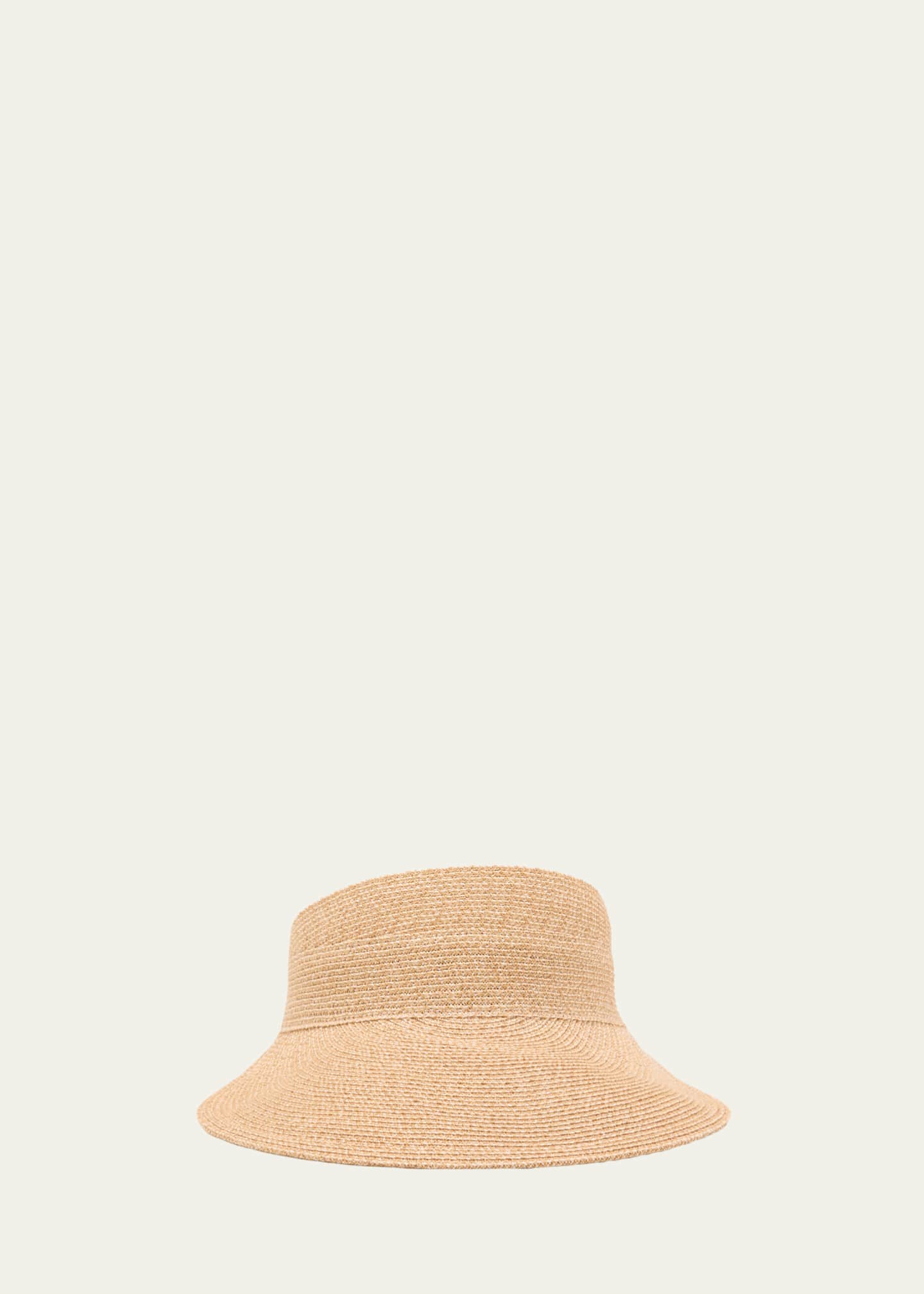 Eugenia Kim Ricky Braided Straw Visor Image 1 of 3
