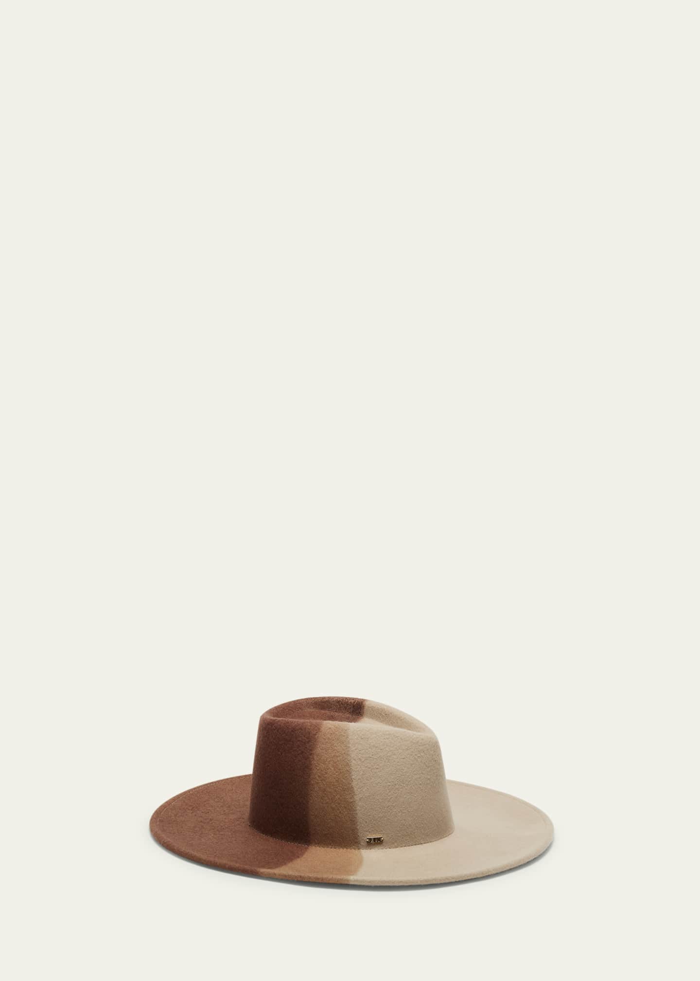 Eugenia Kim Harlowe Color Block Felt Fedora Image 2 of 3