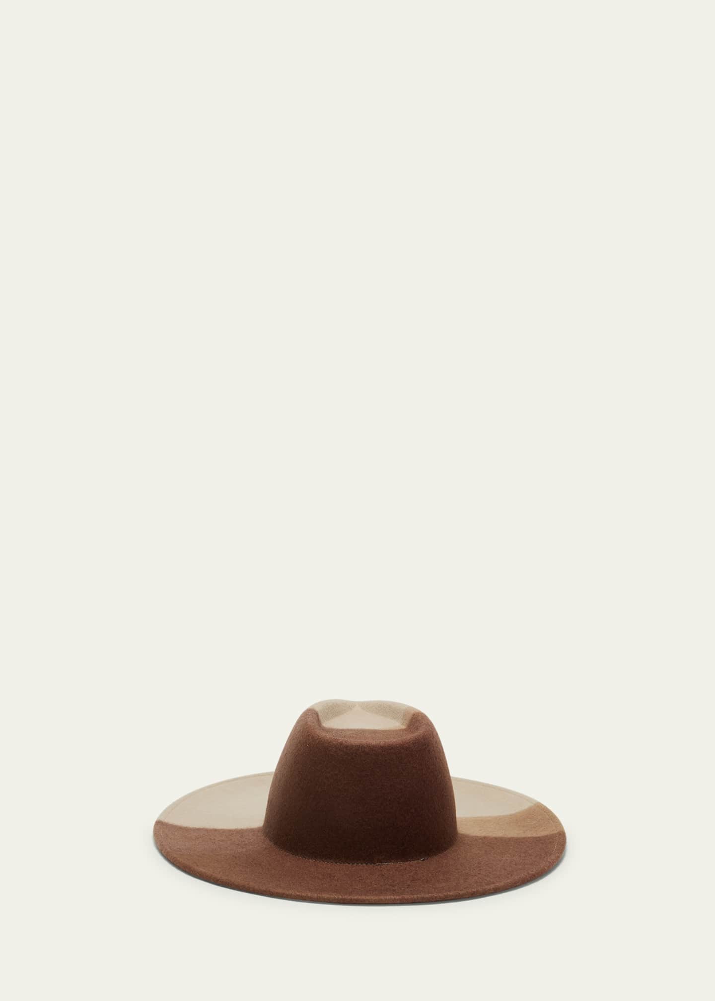 Eugenia Kim Harlowe Color Block Felt Fedora Image 3 of 3