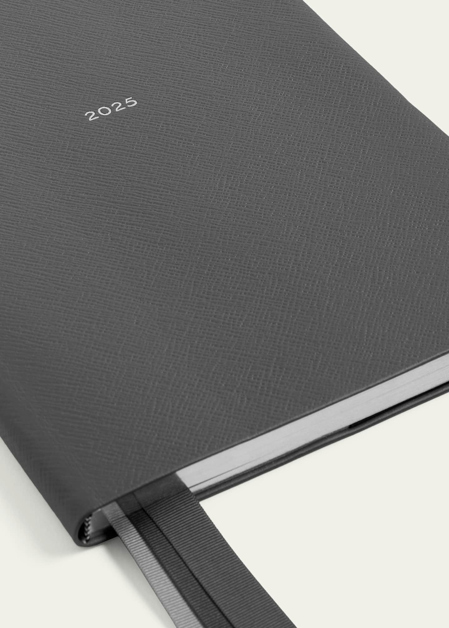 Smythson Portobello 2025 Weekly Vertical Panama Leather Diary