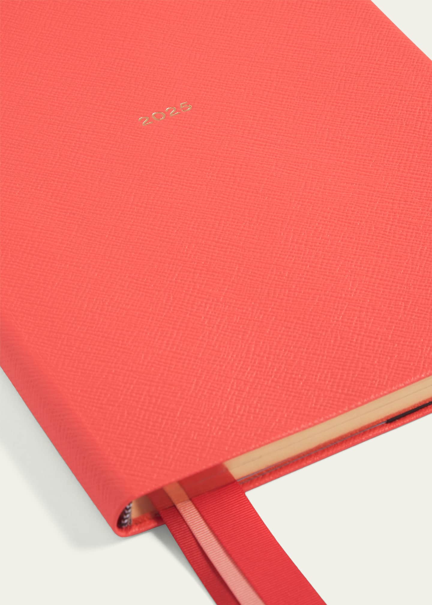 Smythson Portobello 2025 Weekly Vertical Agenda with Pocket Bergdorf