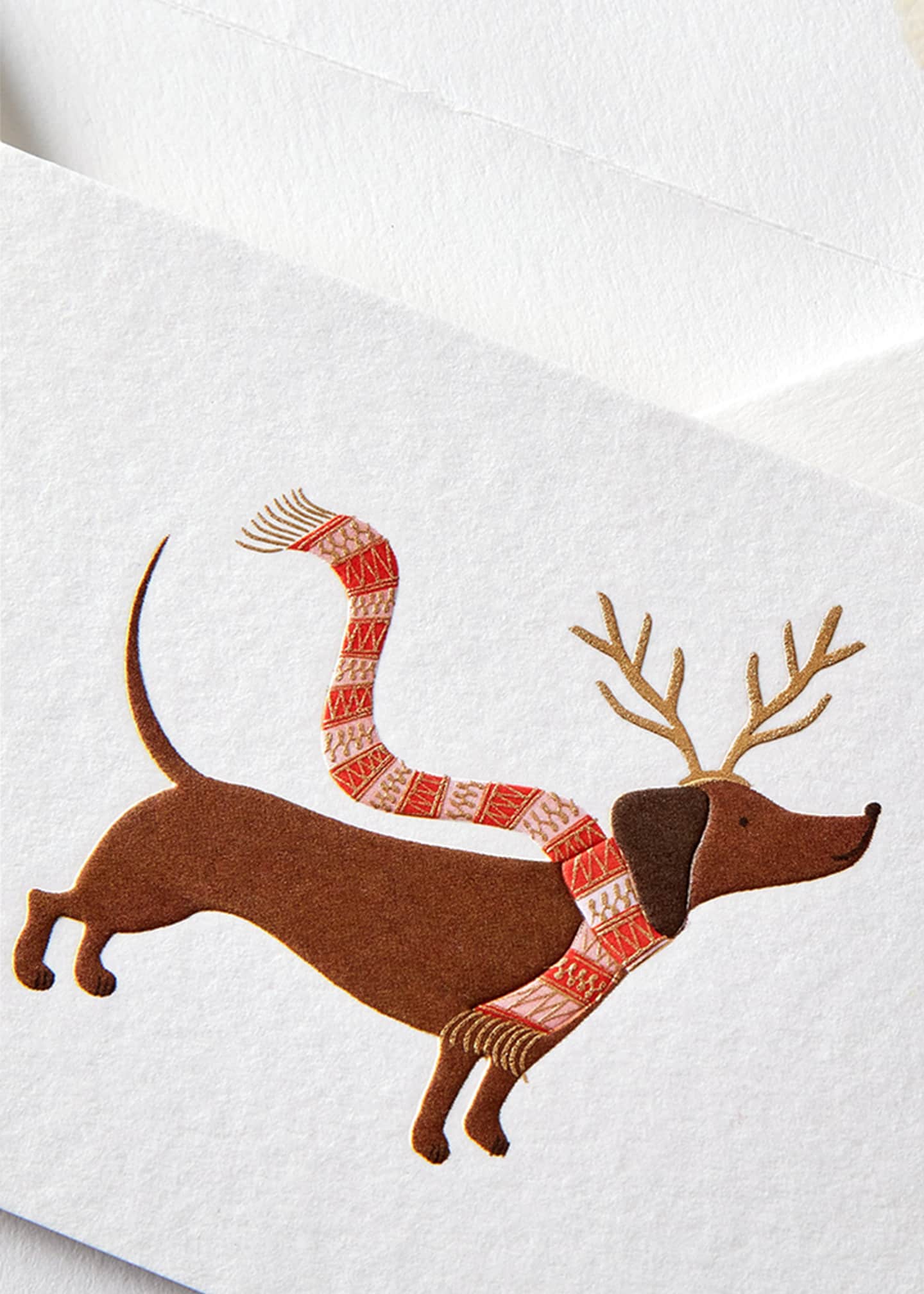 Smythson Sausage Dog Gift Cards, Box of 10 Bergdorf Goodman