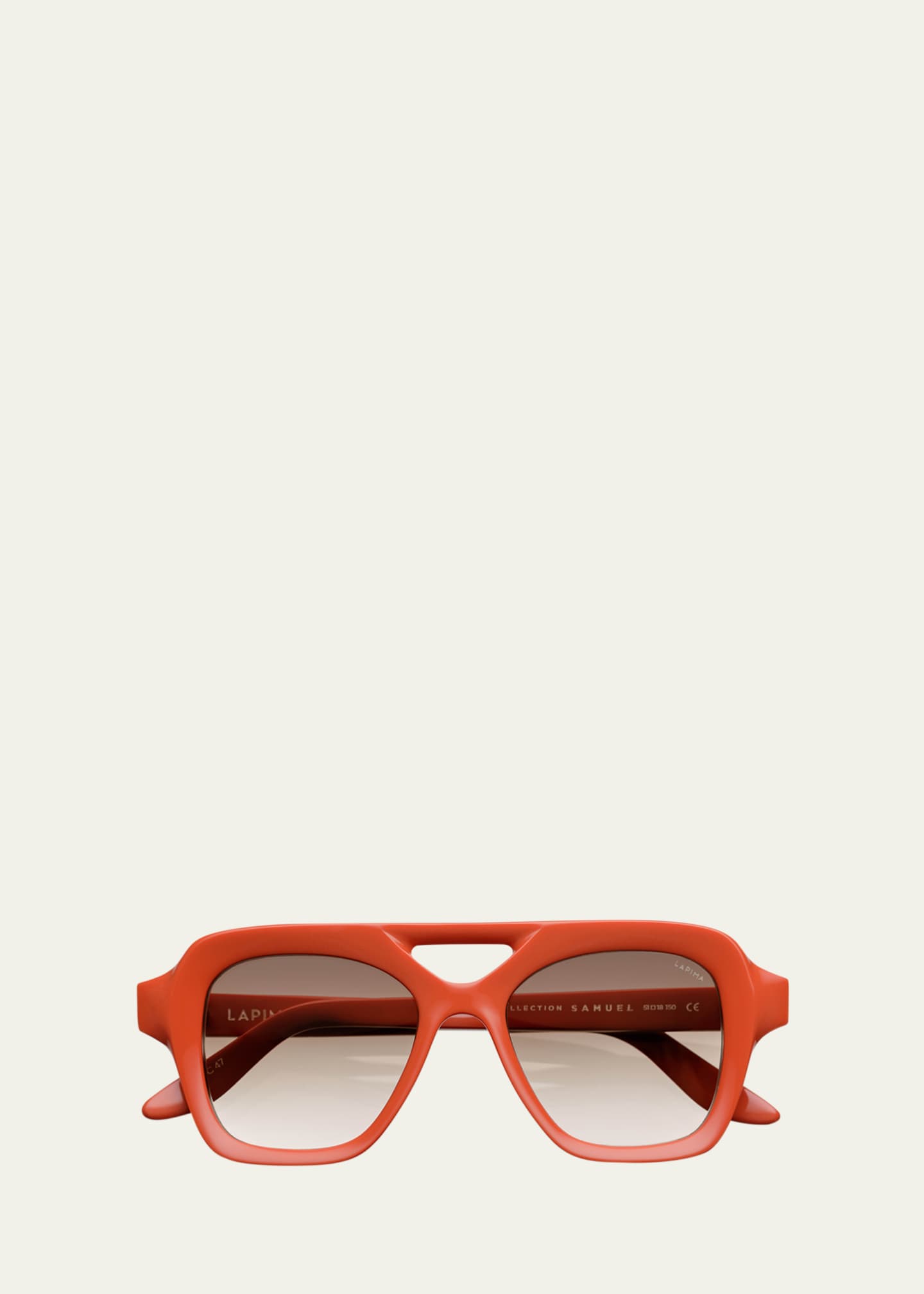 LAPIMA Samuel Acetate Aviator Sunglasses