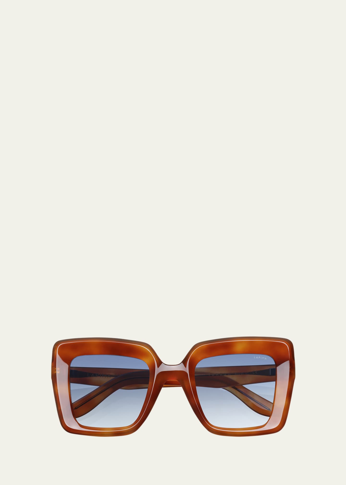 LAPIMA Teresa Acetate Square Sunglasses