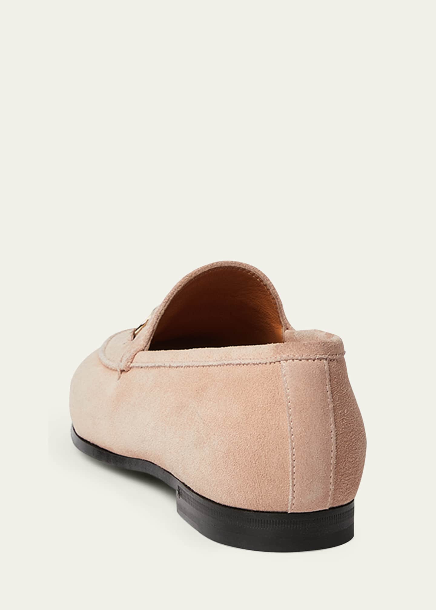 Gucci Jordaan Suede Horsebit Loafers Image 3 of 5