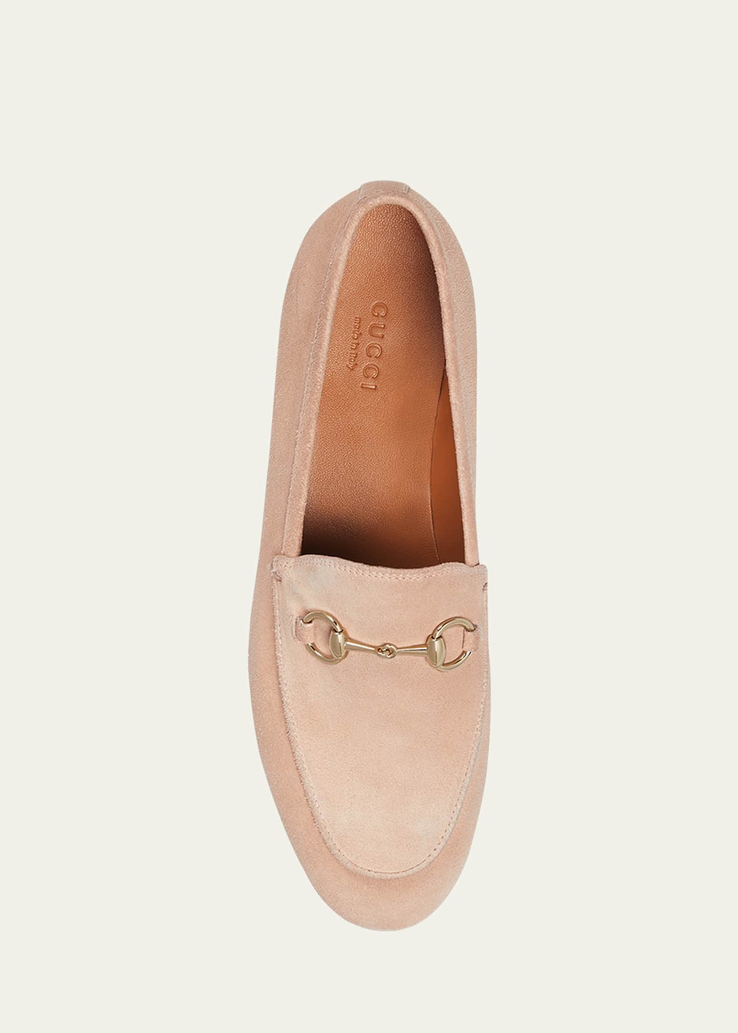 Gucci Jordaan Suede Horsebit Loafers Image 4 of 5