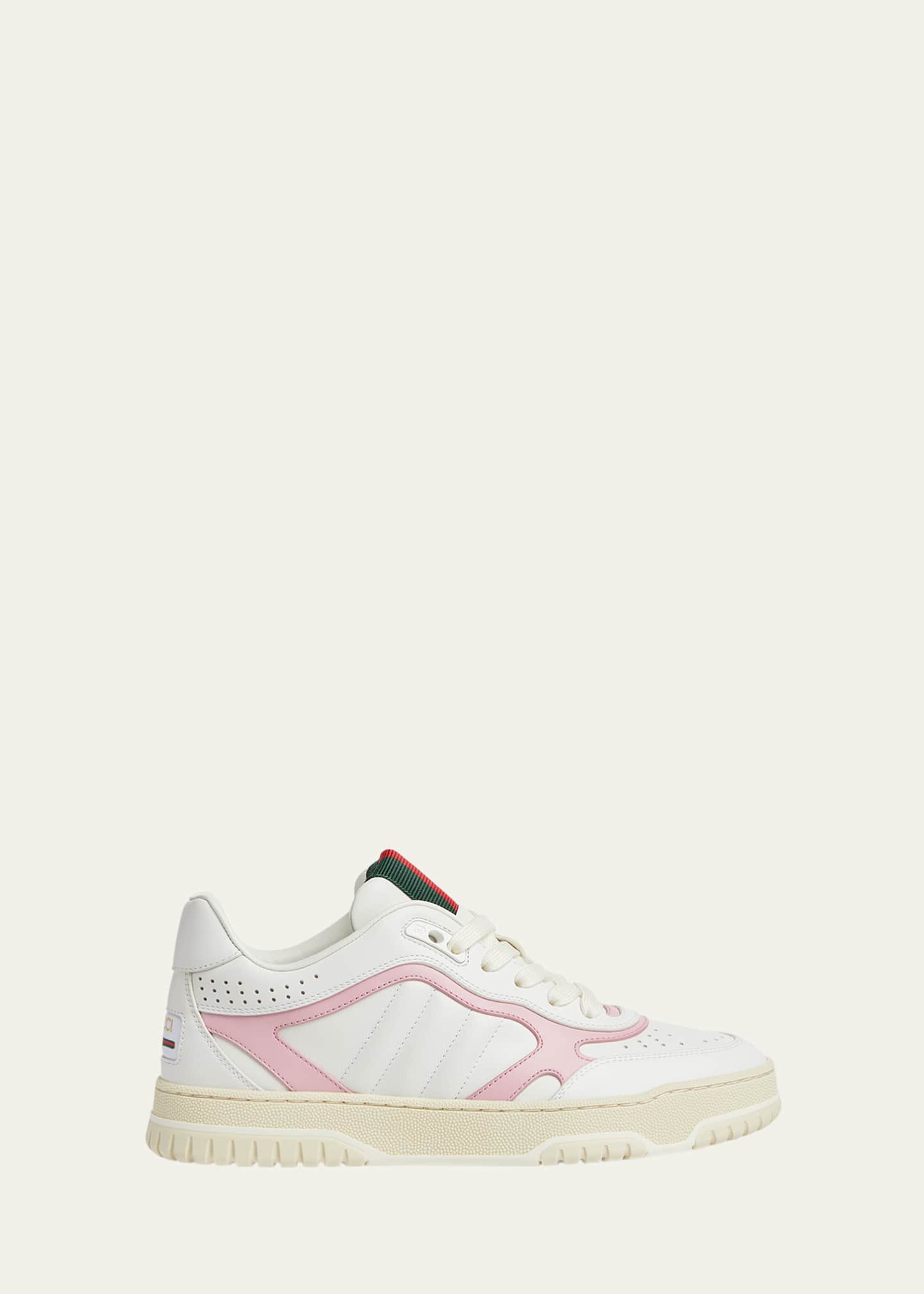 Gucci Bicolor Web Low-Top Sneakers