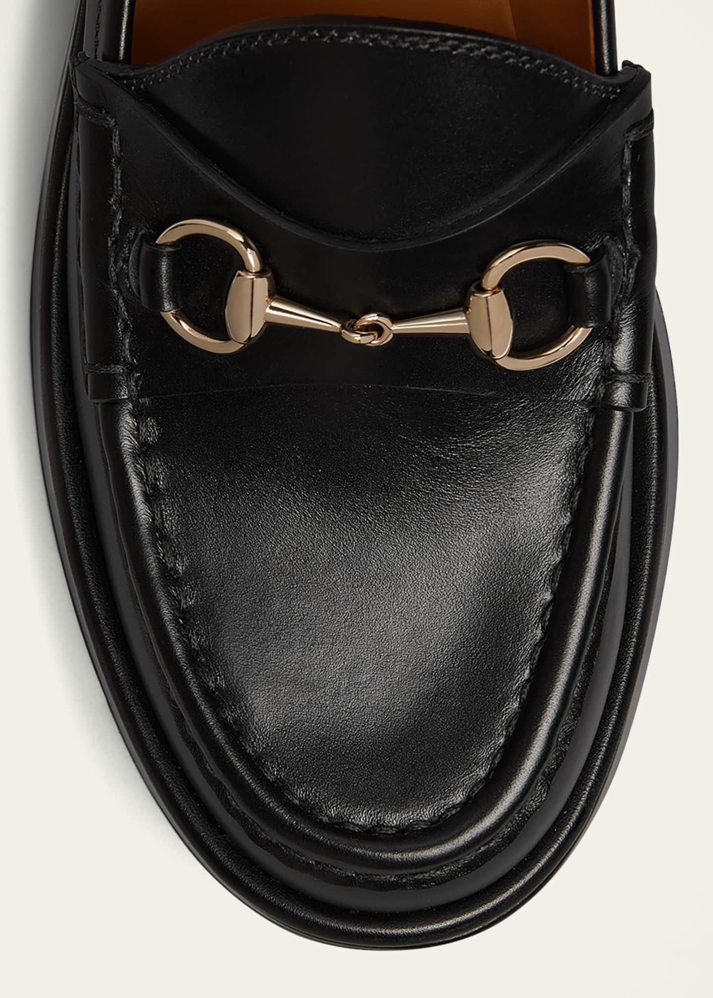 Gucci Idle Leather Bit Platform Loafers Image 5 of 5