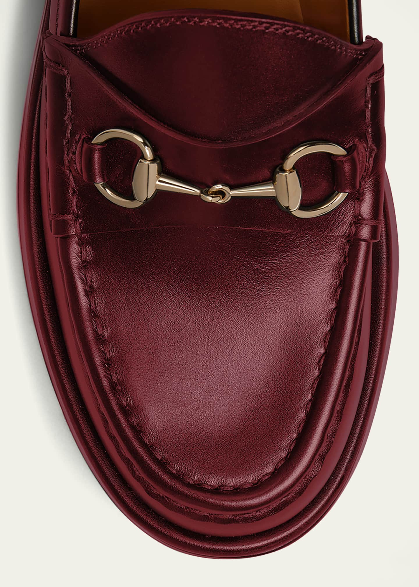 Gucci Idle Leather Bit Platform Loafers Image 5 of 5