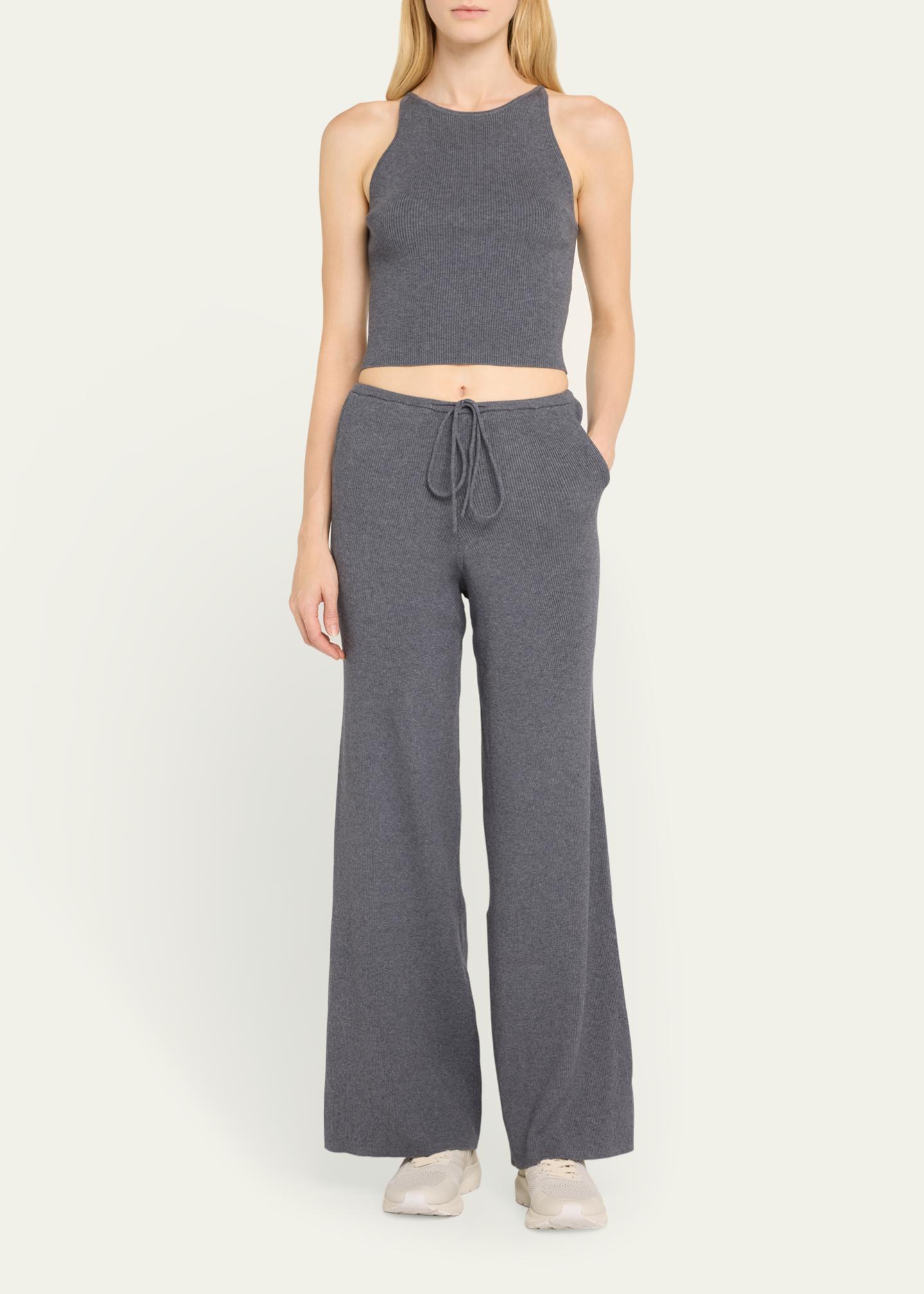 Live the Process Mira Ribbed WideLeg Pants Bergdorf Goodman