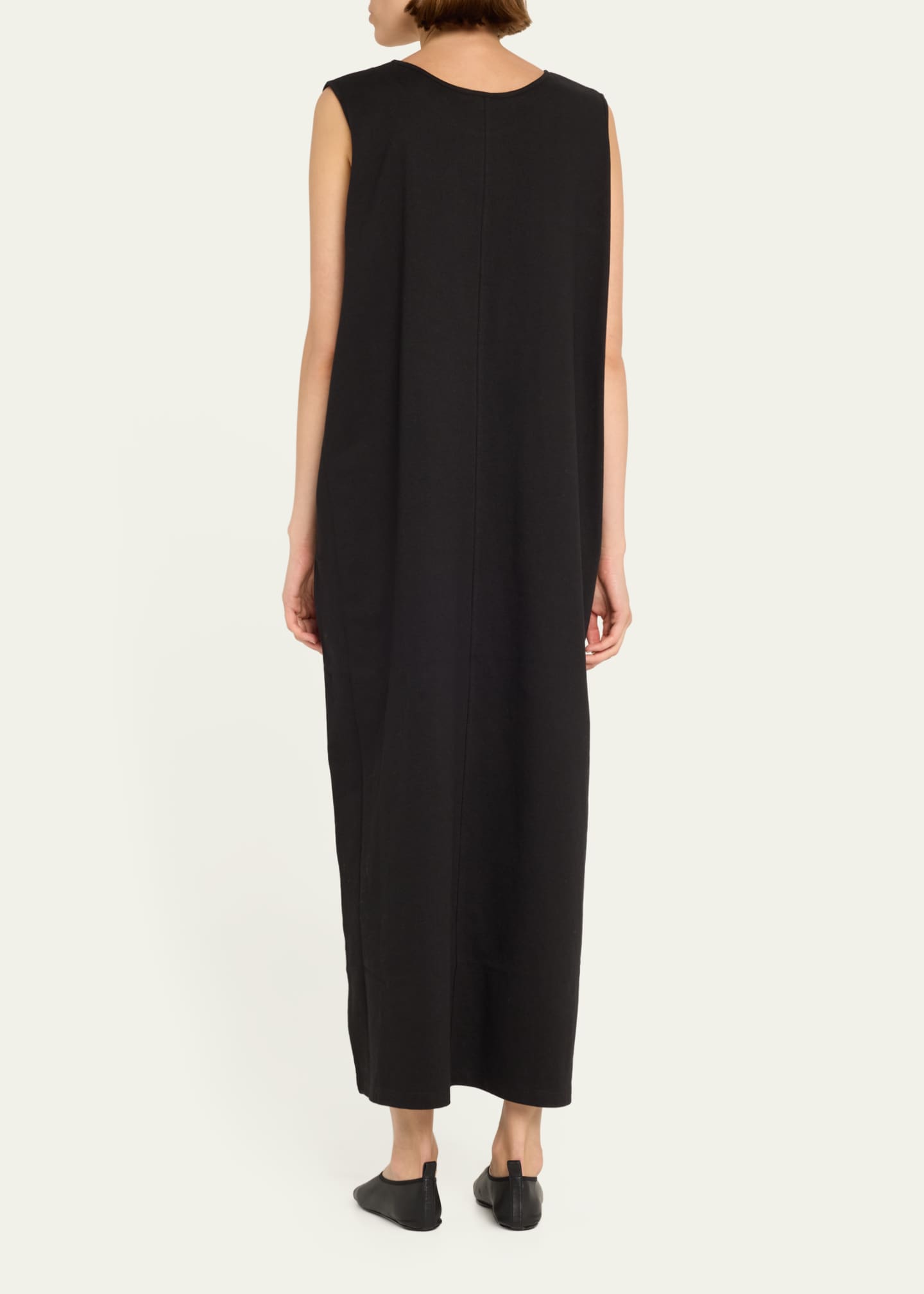 THE ROW Lidia Long Jersey Dress Image 3 of 5